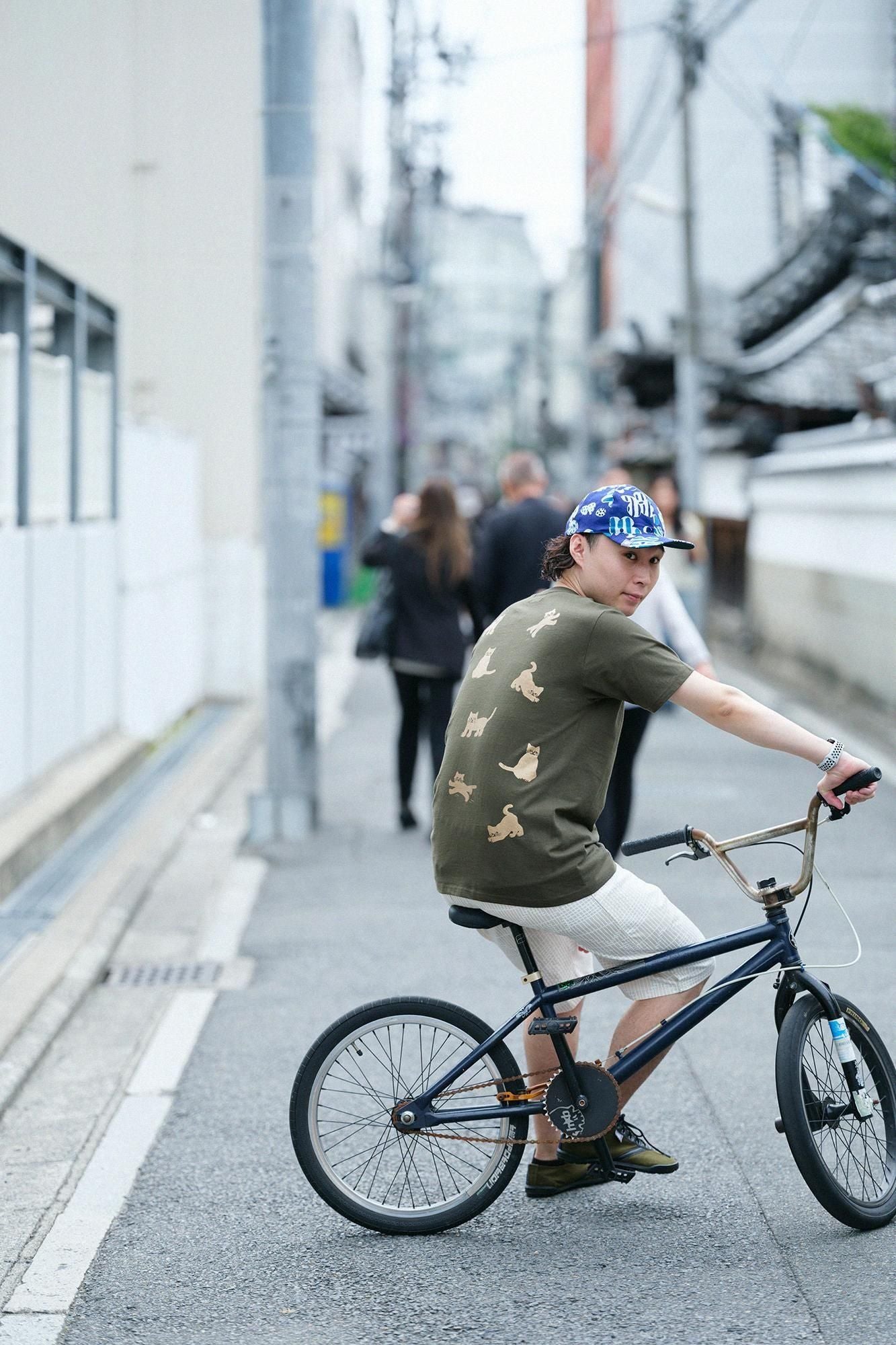 운동화 타비 낮은 이로하조쿠/카키 x 해군