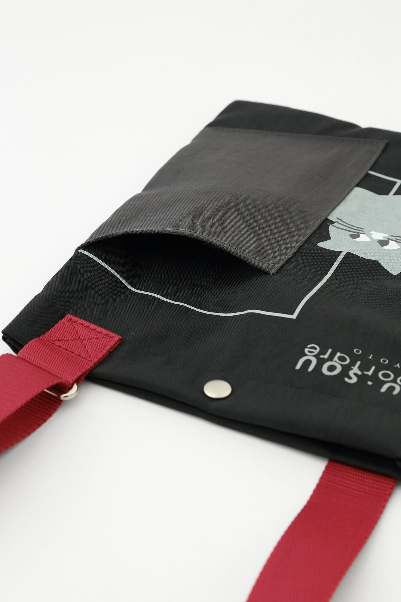 탈출하다 나일론 사코슈 (소)/검은색