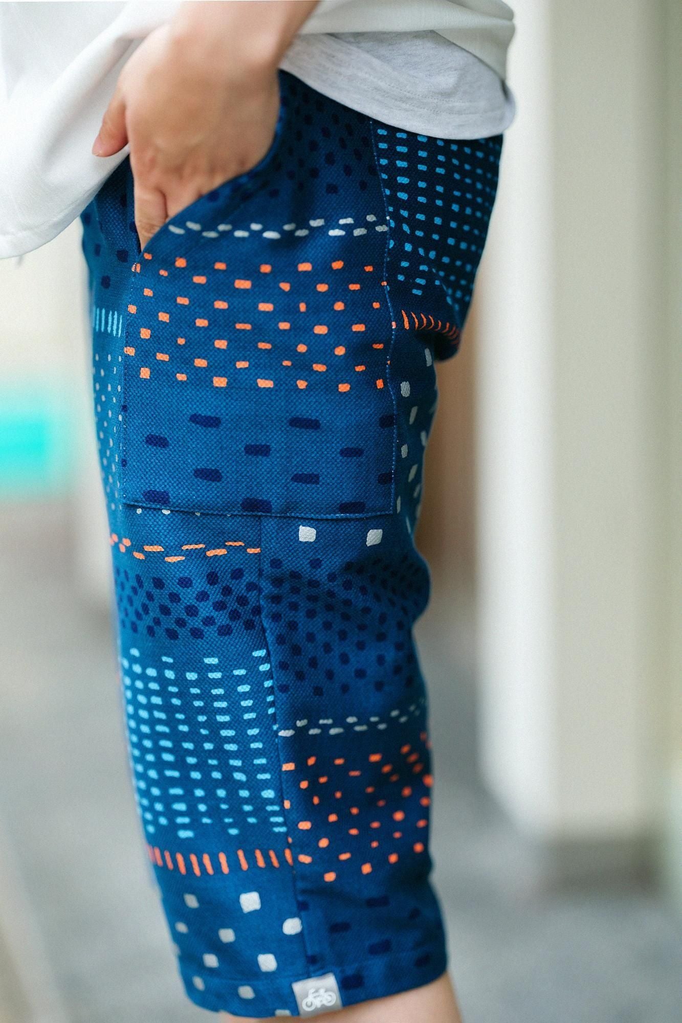 Stretch Dobby Weave Bike Suteteko Quarter / Ararejima