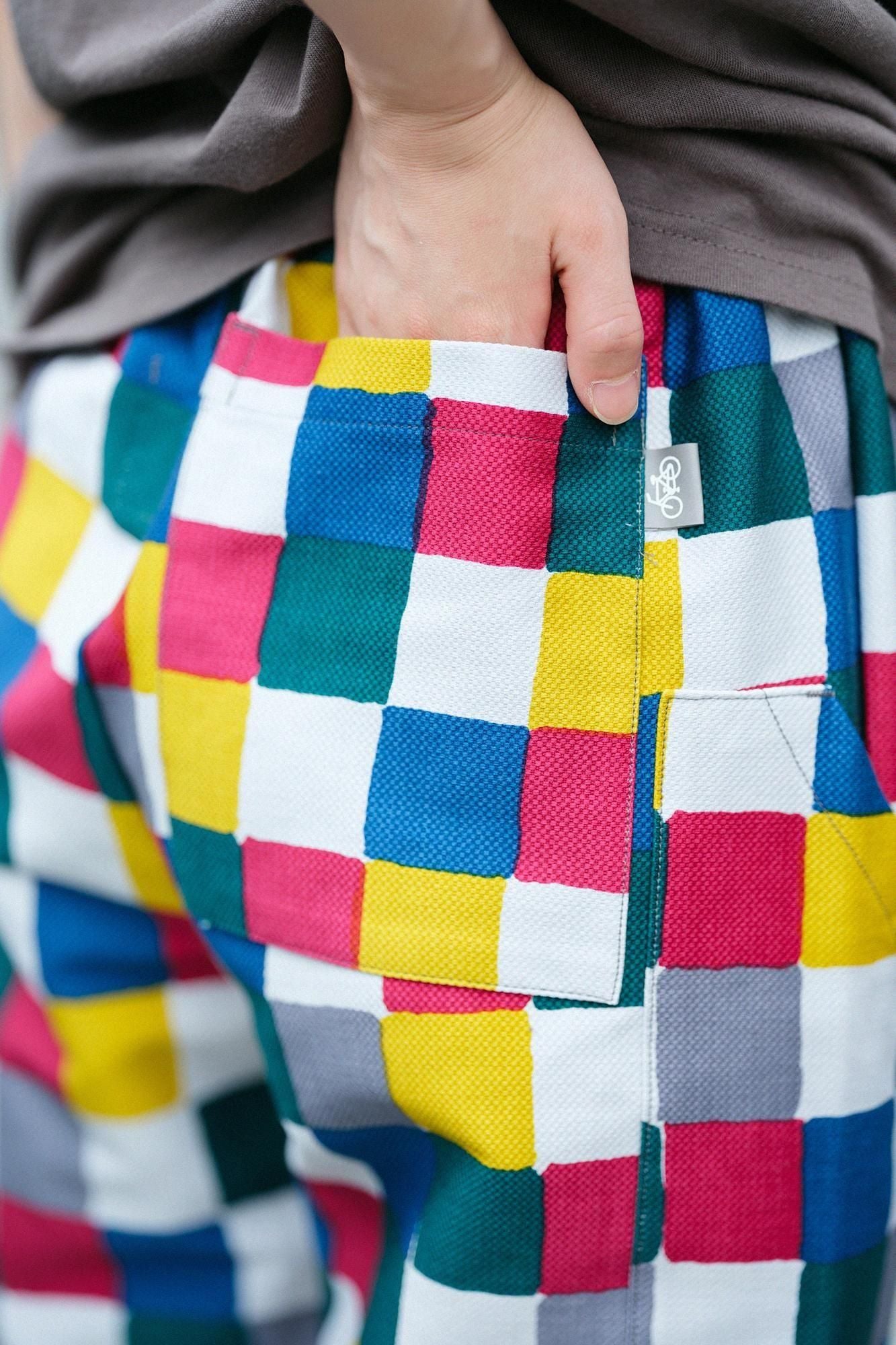 彈性多臂織BIKE 七分褲/日常