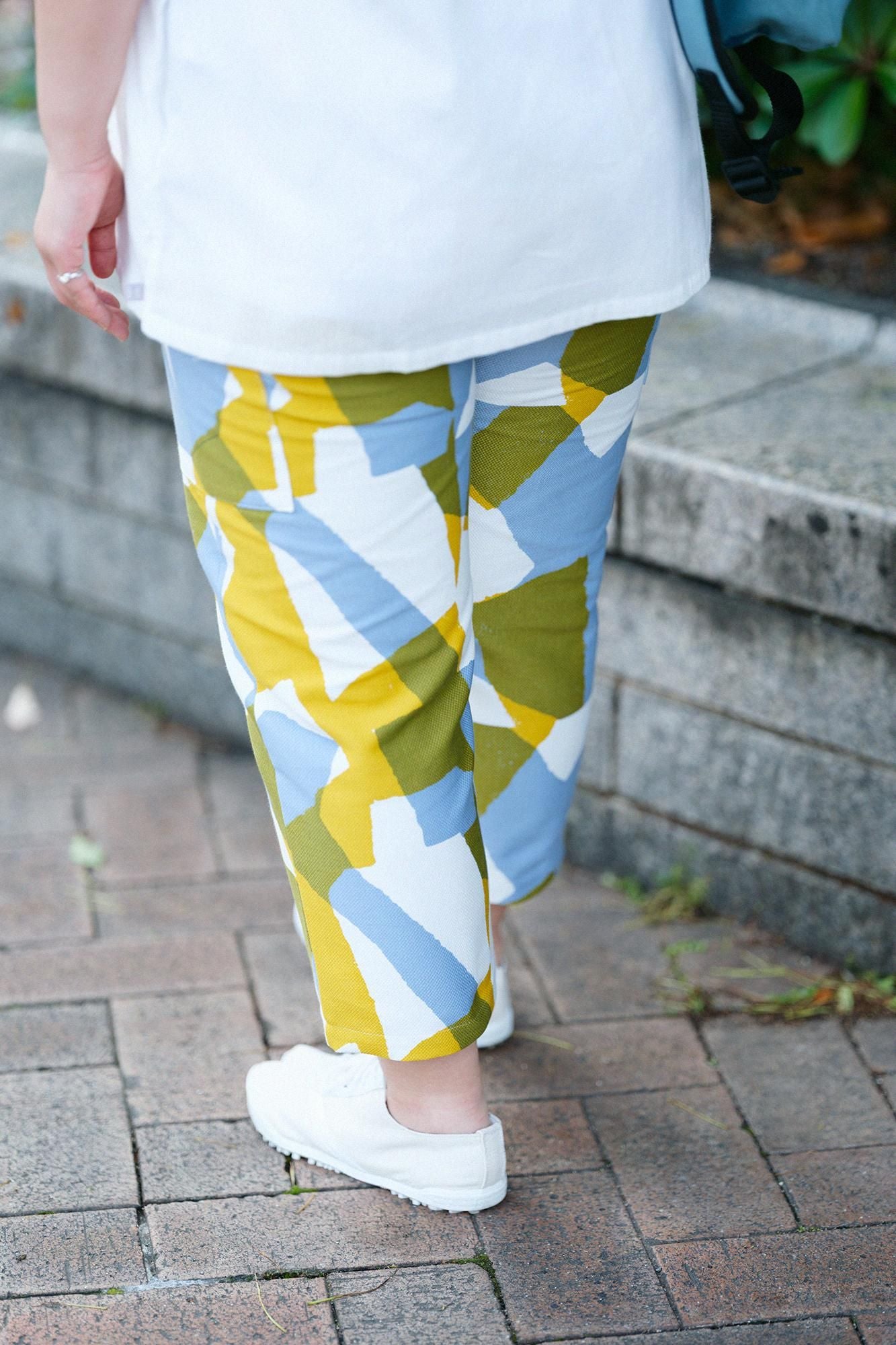 彈性多臂織BIKE 七分褲/偶然