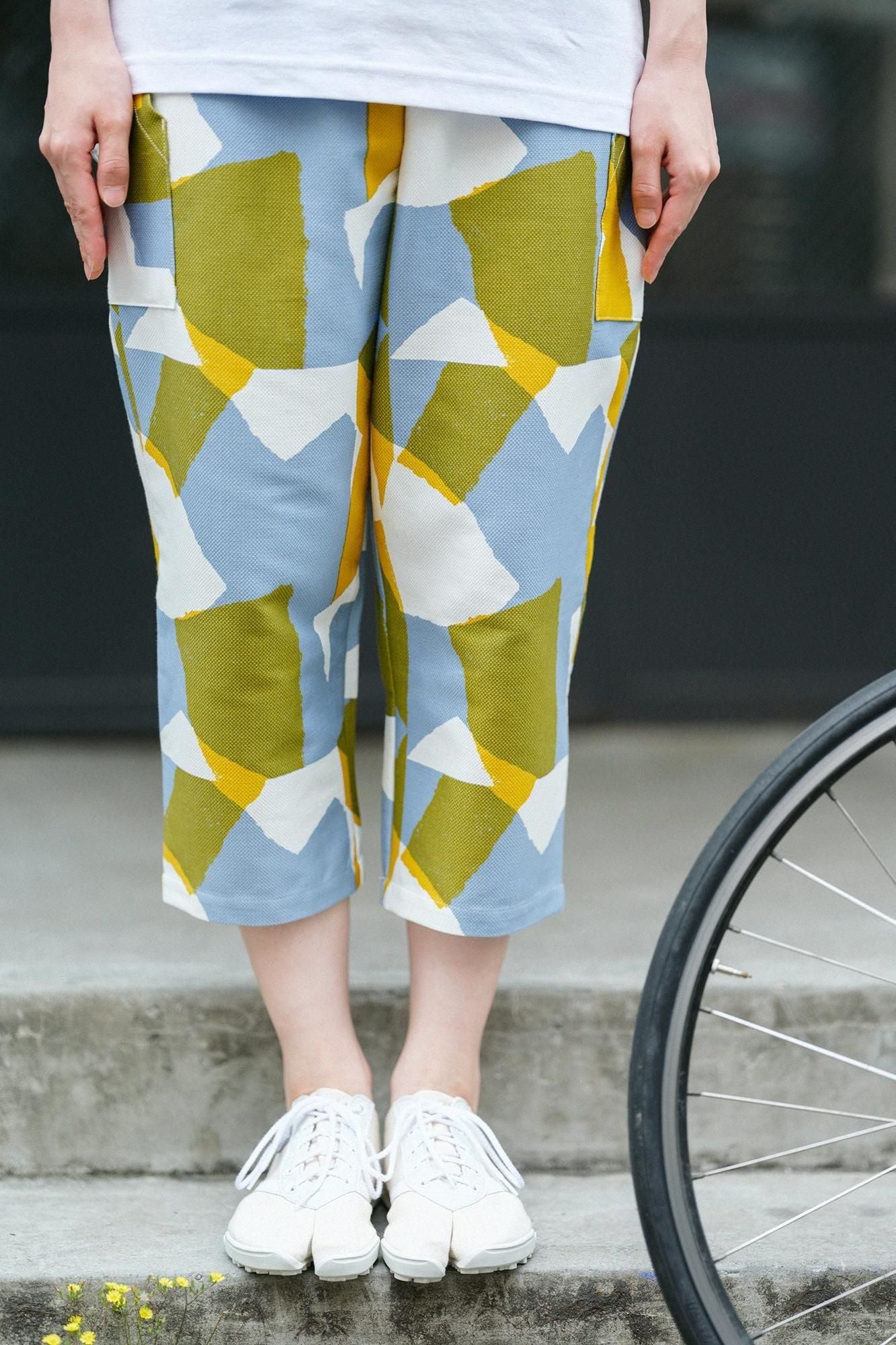 彈性多臂織BIKE 七分褲/偶然