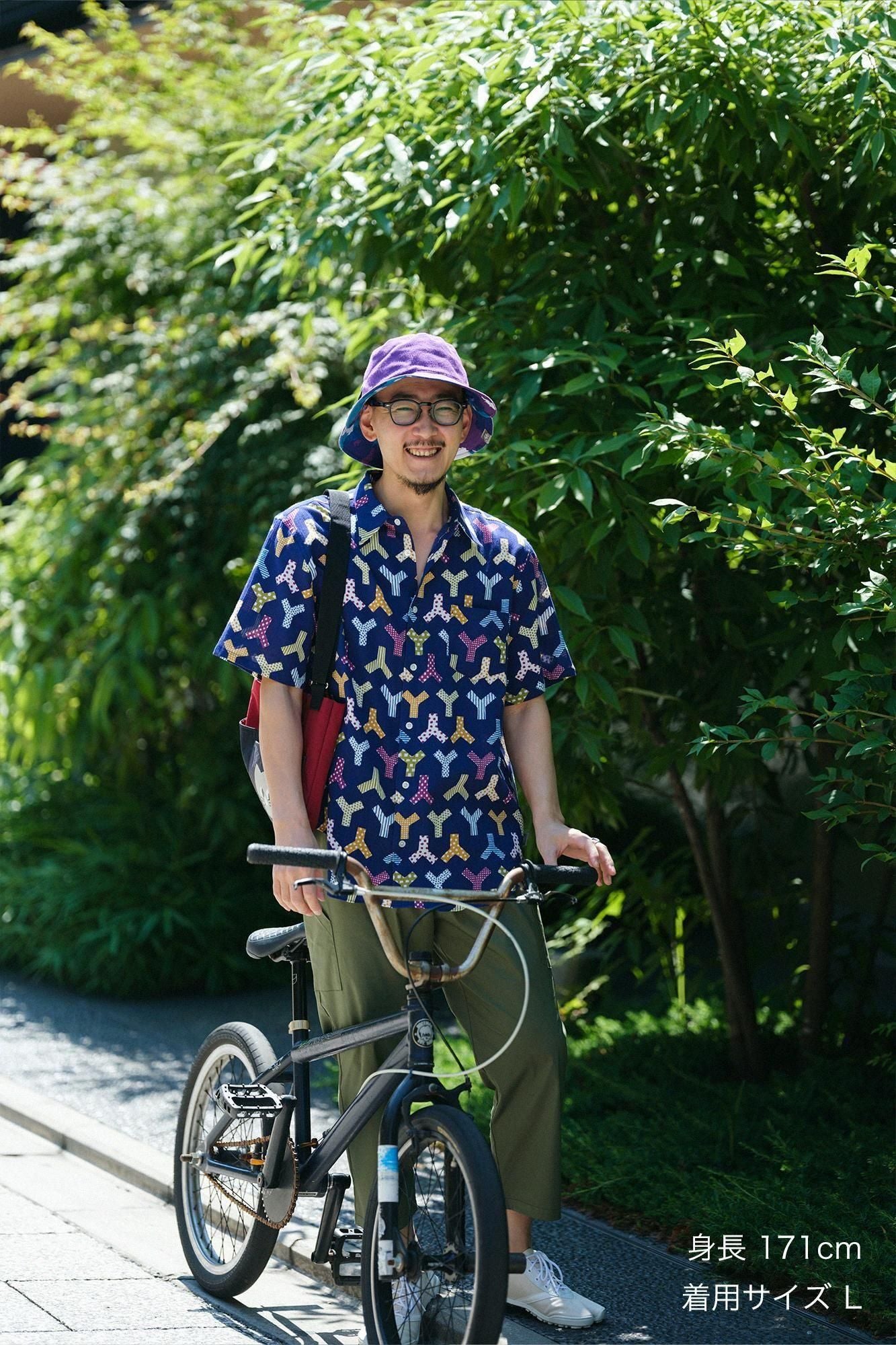 Takashima Chiku 20/20短袖衬衫/个性(hitogara)