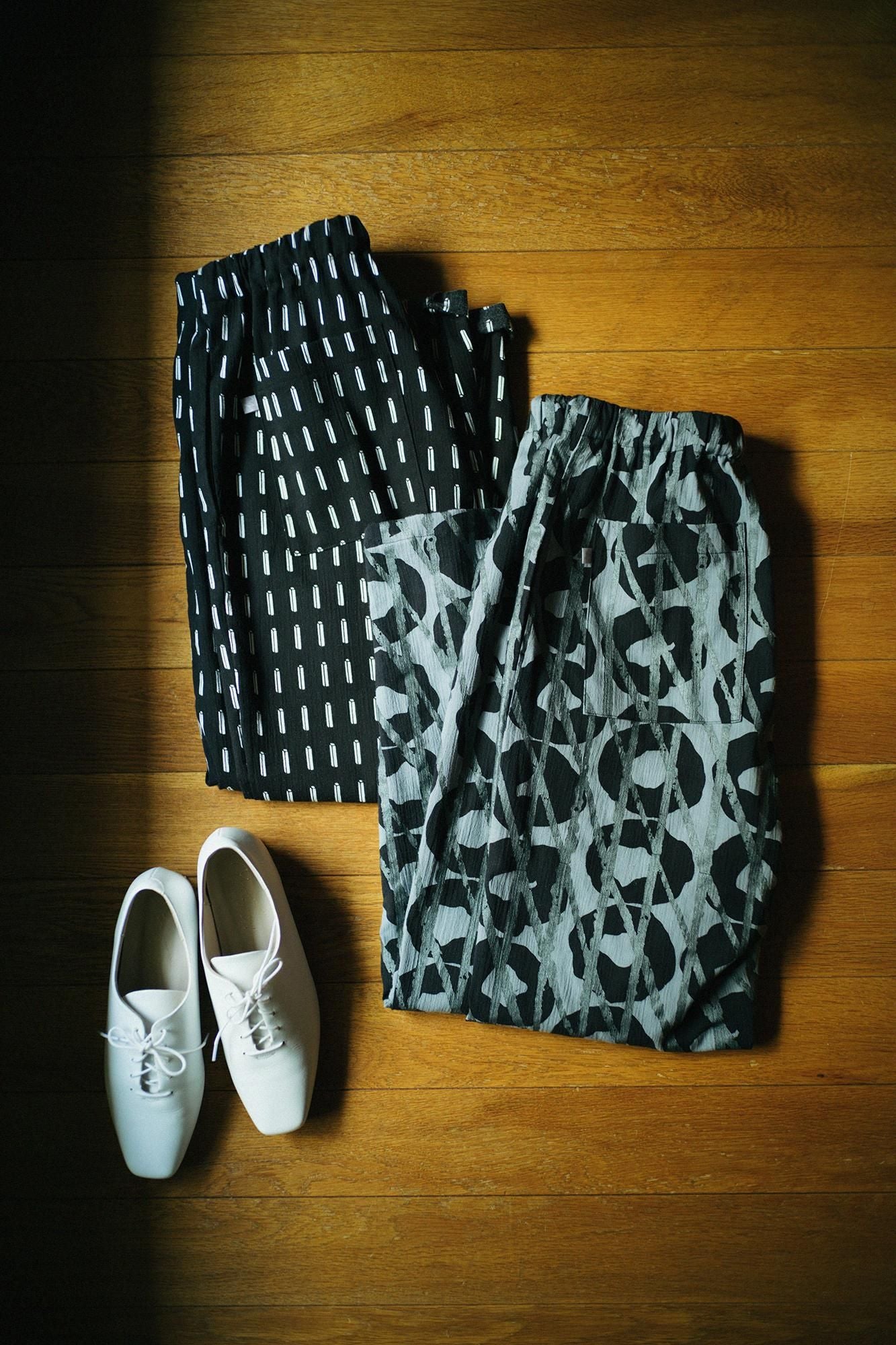 高島縮棉 20/20休閒窄管長褲/箱