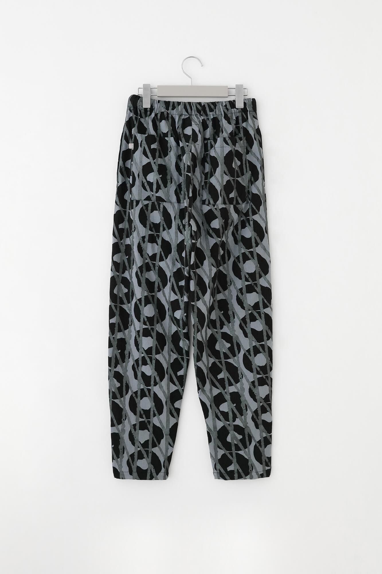 高島縮棉 20/20休閒窄管長褲/狂風暴雨