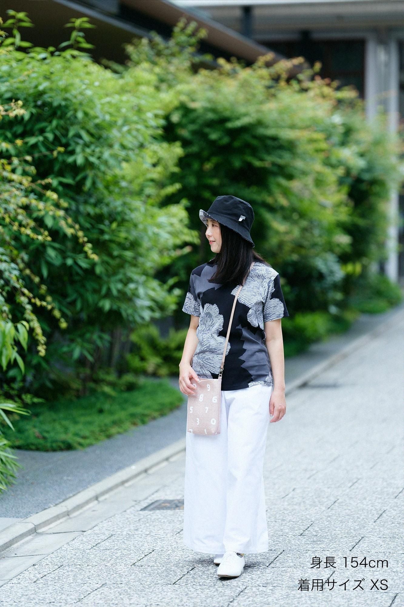 Takashima Chiku 40/40短袖T恤/牡丹