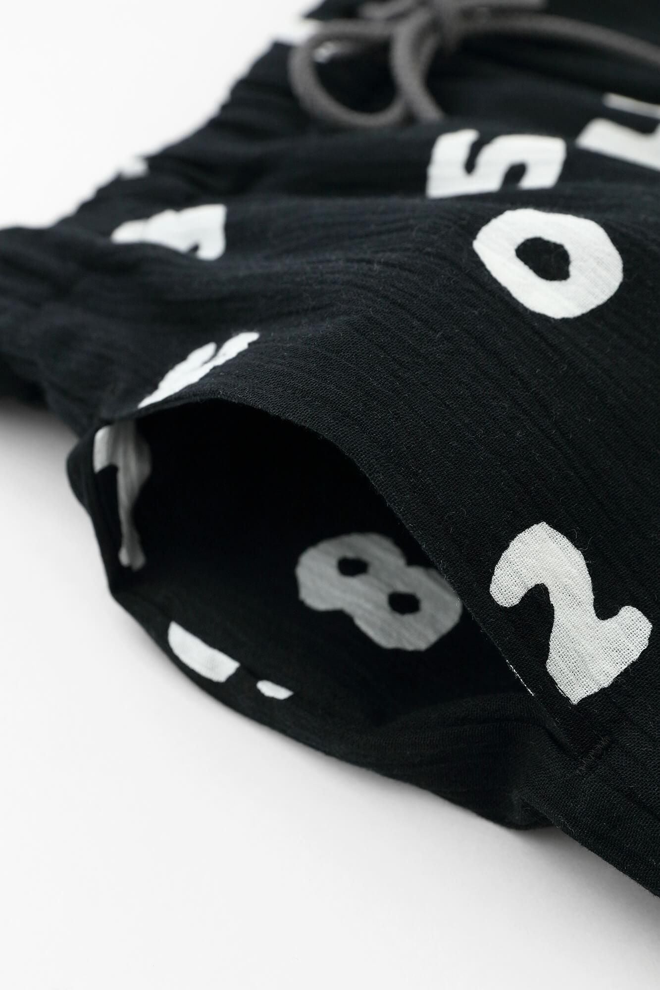 Chizimi Cotton 20/20 Easy Shorts / SO-SU-U Black