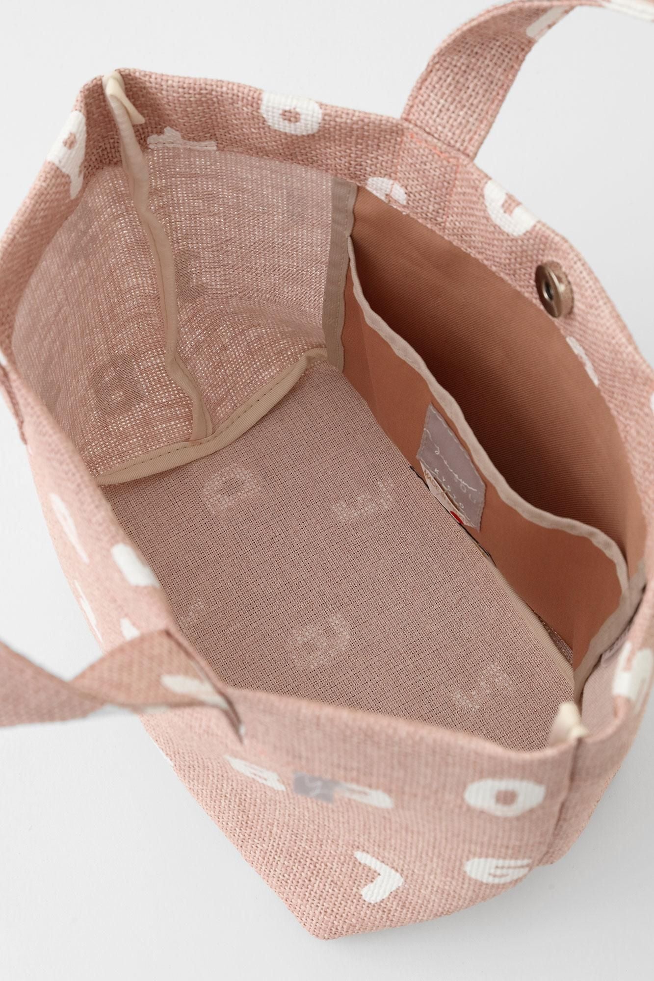 巴拿马Y.手提袋A5/so-su-u淡粉红色