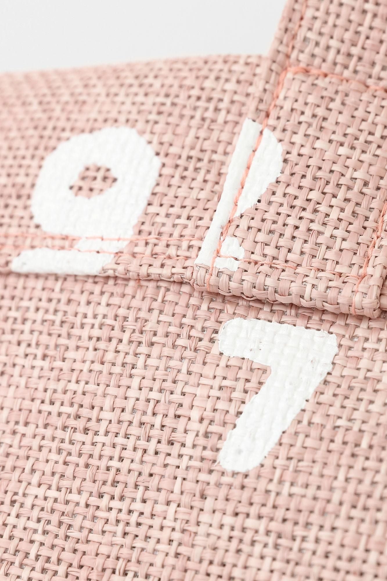 巴拿马Y.手提袋A5/so-su-u淡粉红色