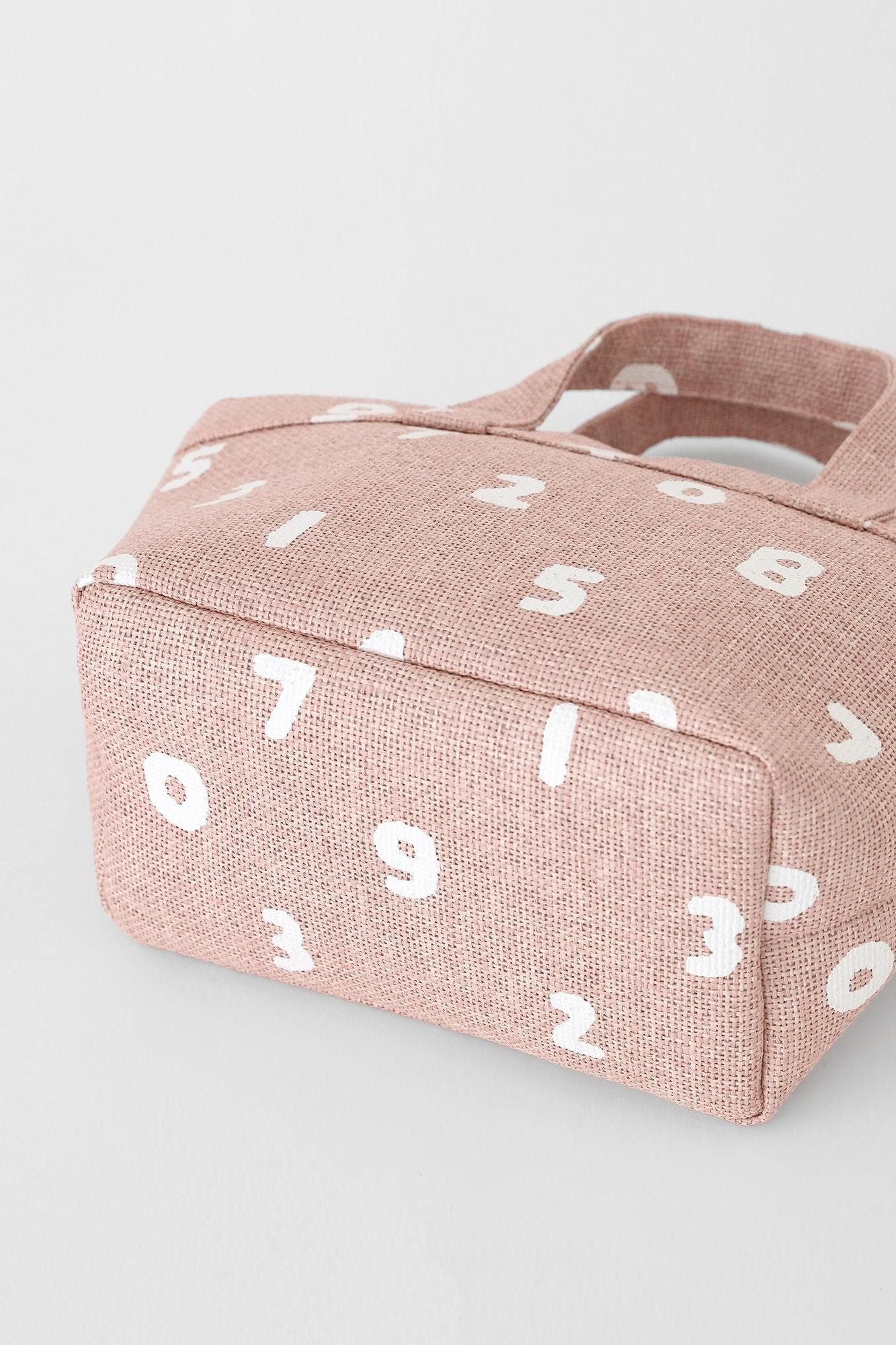 巴拿马Y.手提袋A5/so-su-u淡粉红色