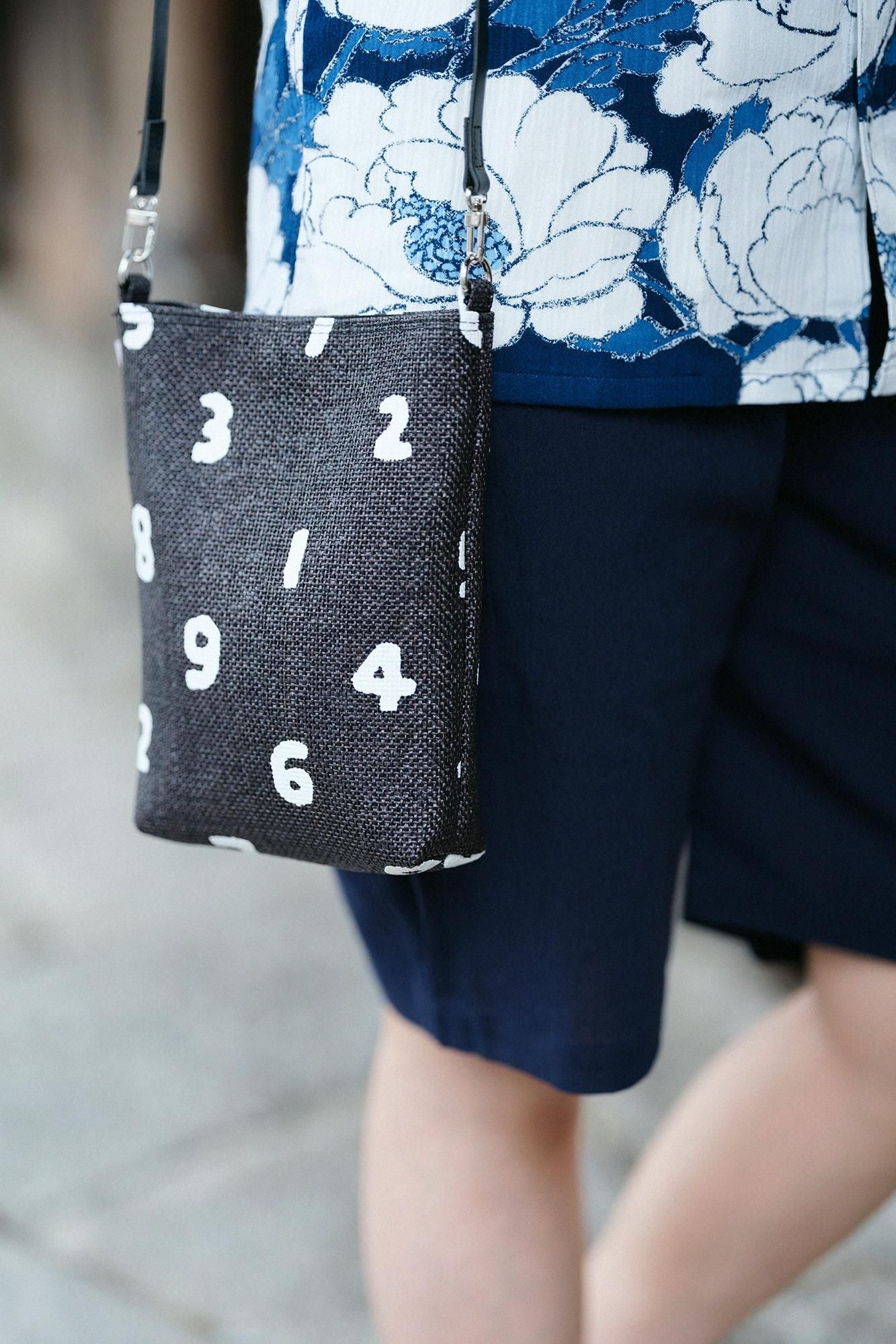 파나마 Y. 파우치/SO-SU-U 검은색