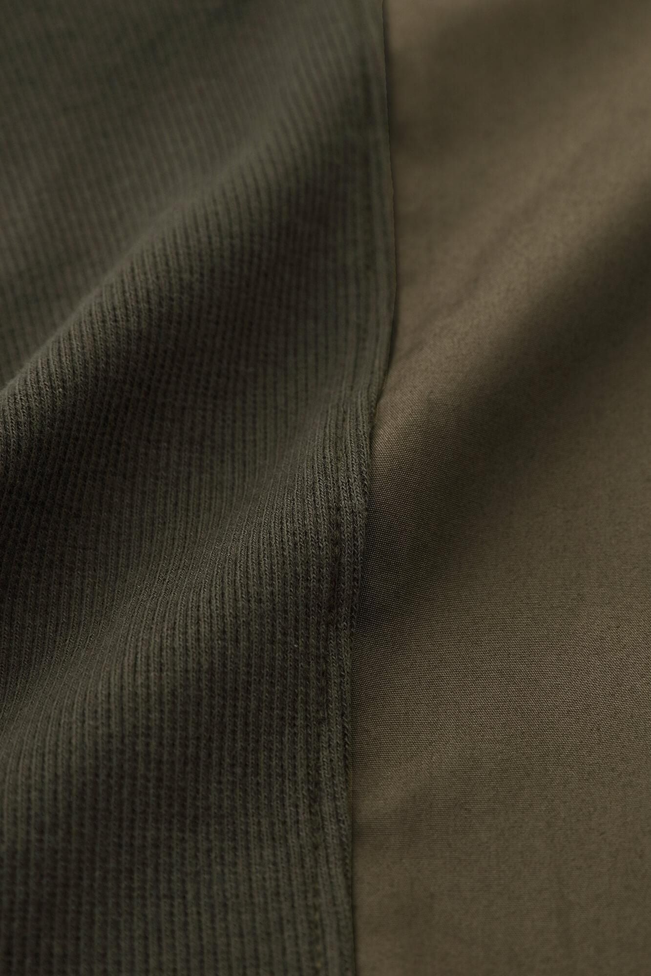 Long Staple Cotton Typewriter Cloth Harem Pants / Deep Tea Brown