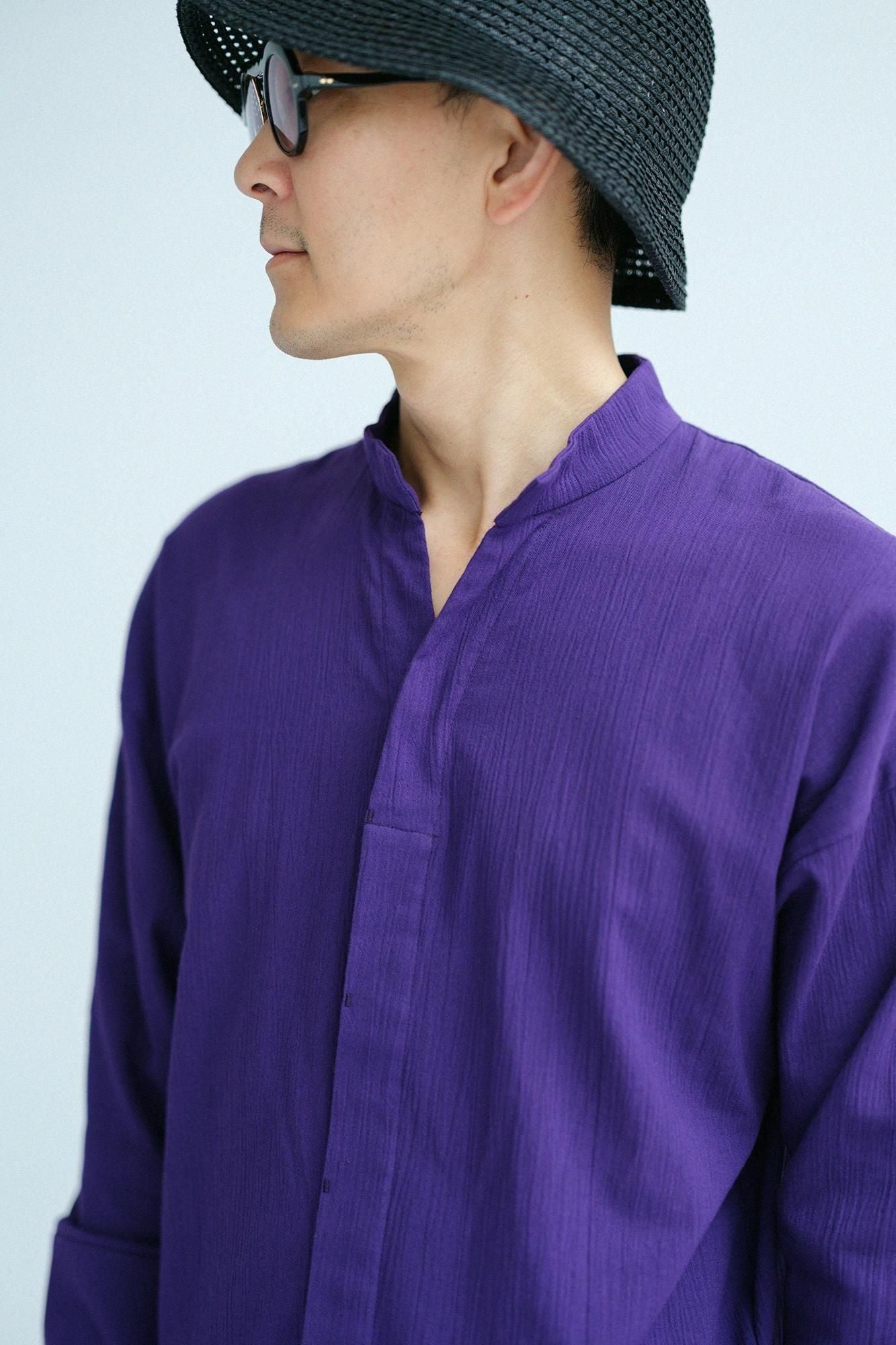 타카시마치지미 20/20 타치에리 츠츠소데신이(Tsutosode Shini) / Purple Navy Blue (남색)