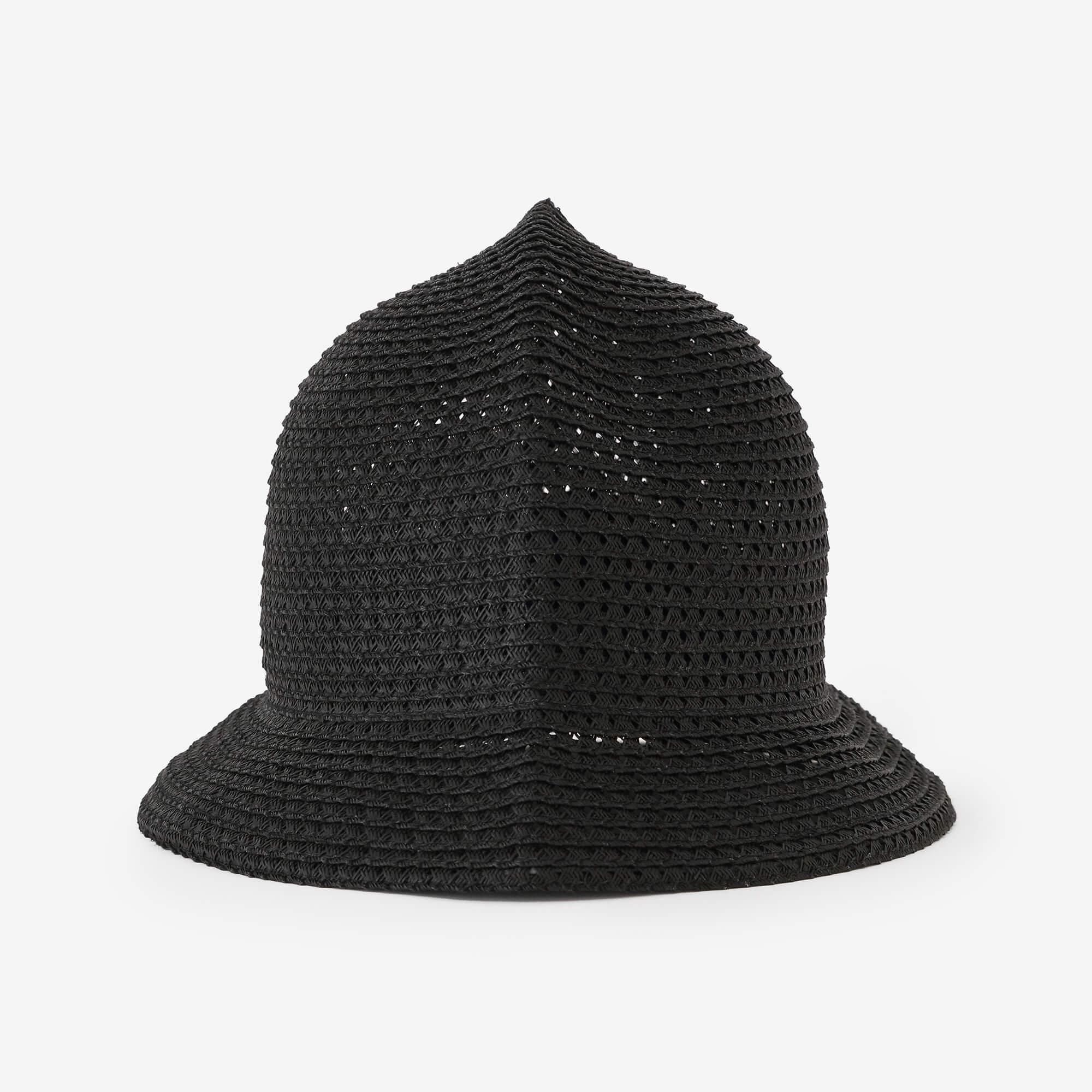 鑽石編織尾張笠/黑色