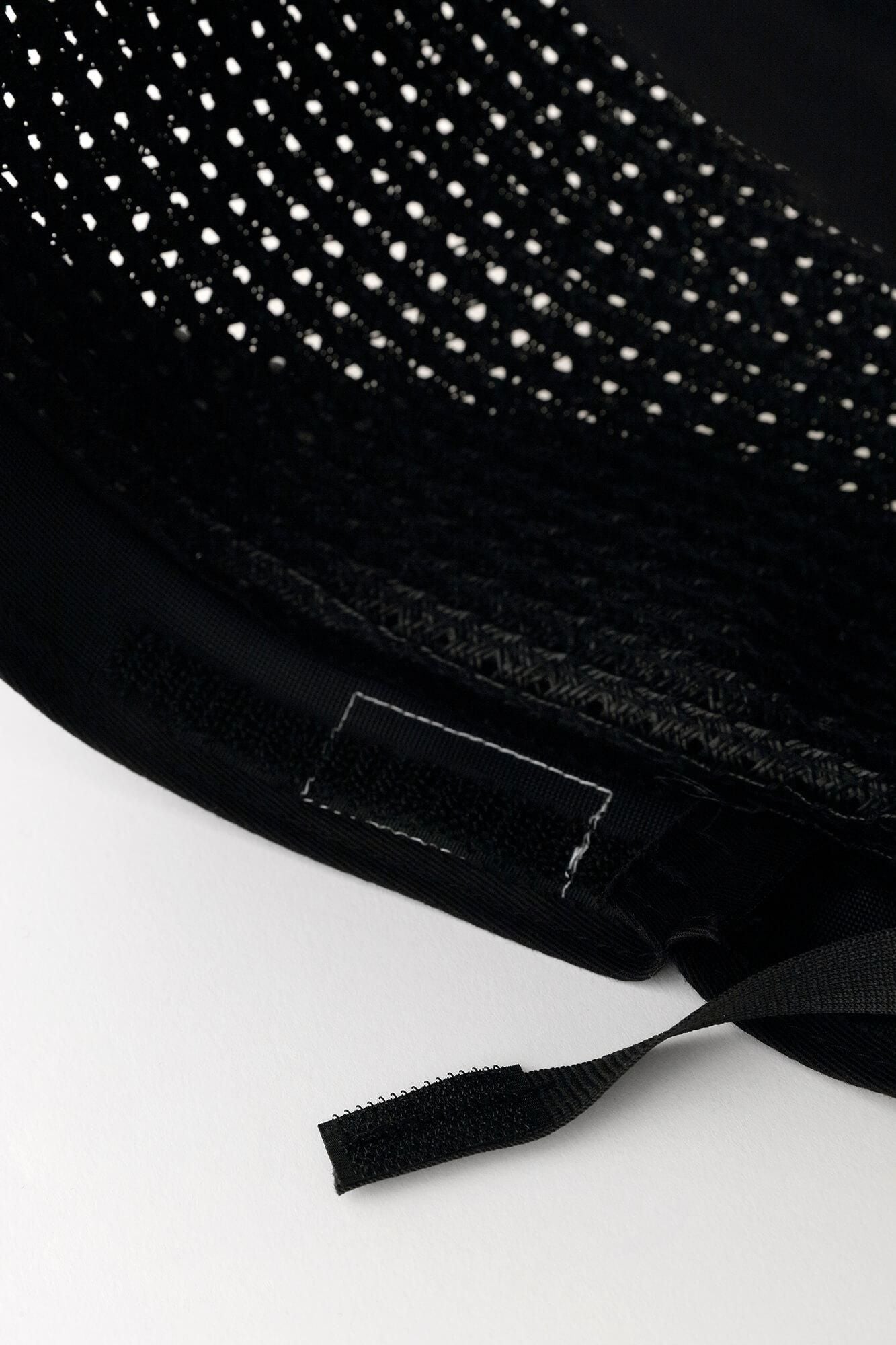 鑽石編織尾張笠/黑色