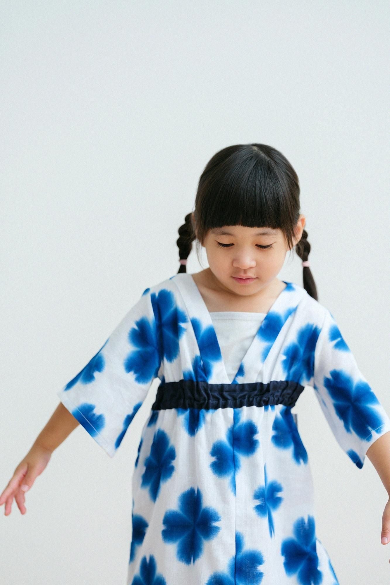 ●Isemomen Arimatsunami Shibori Yukata Mitate/Harisho Sekka 3
