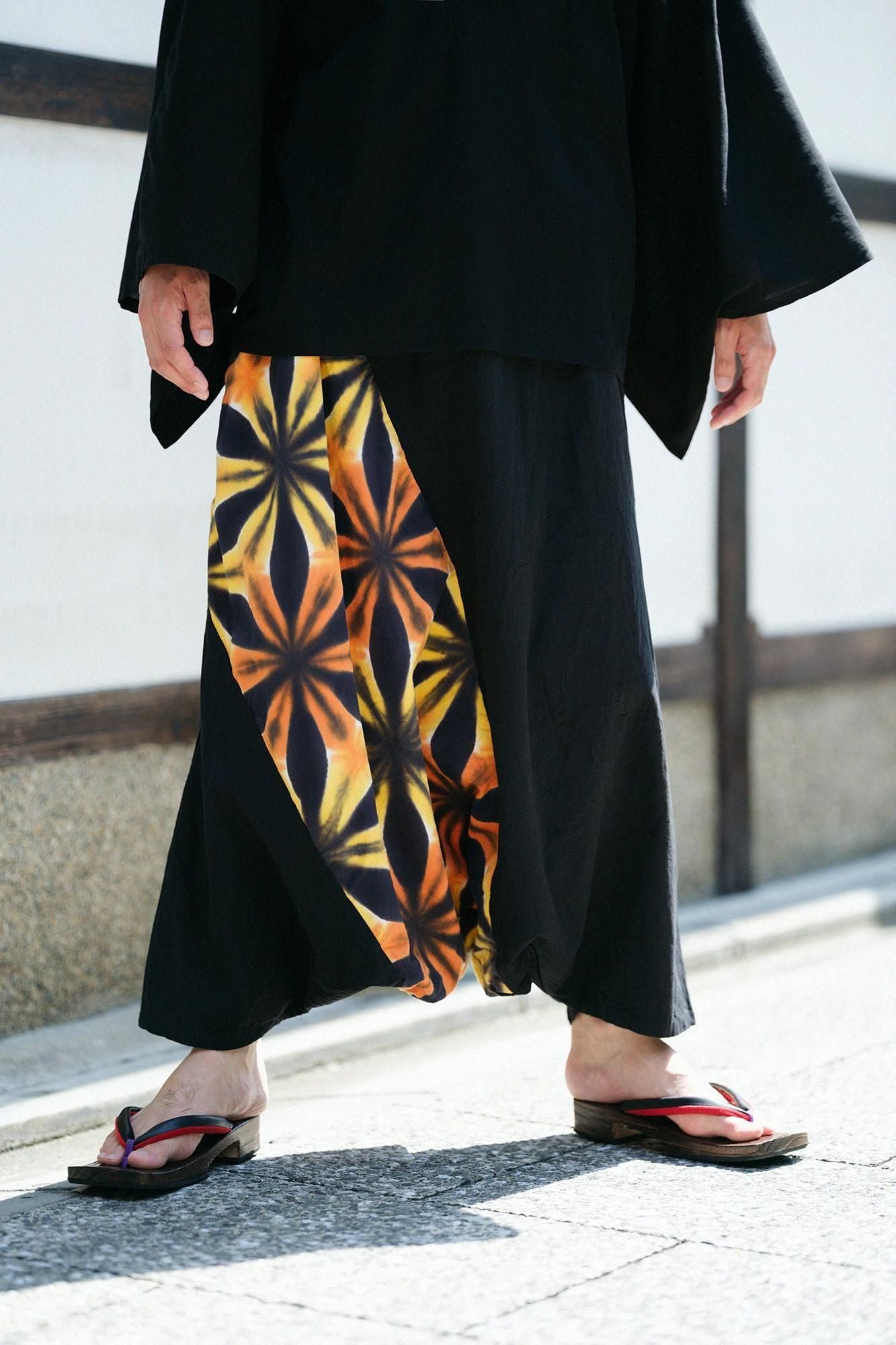 Mari-Baumwolle Arimatsu Narumi Shibori Ise-Baumwolle 20/20 Leinenmischung Fuji / Sekka Issen