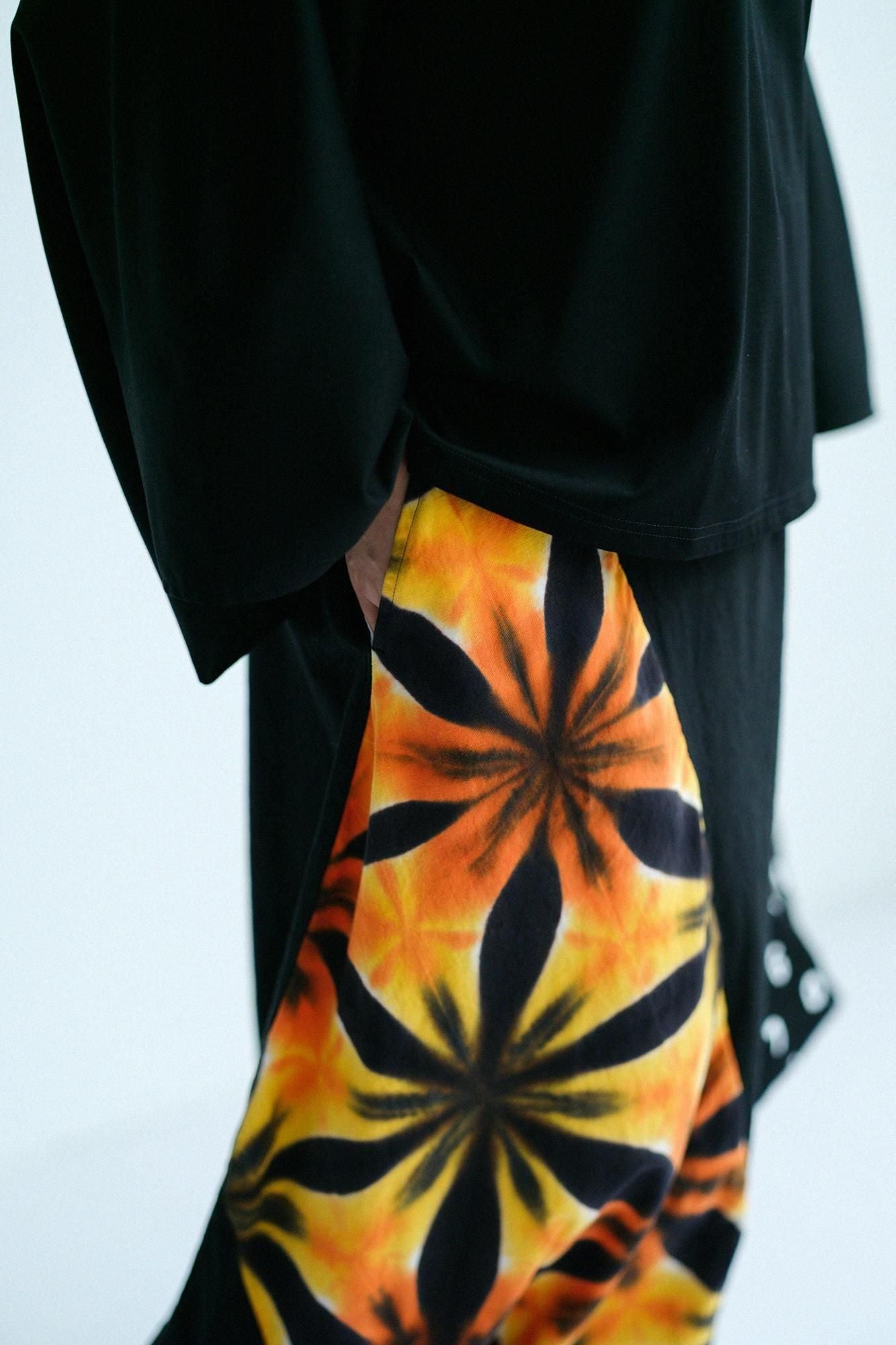 Mari-Baumwolle Arimatsu Narumi Shibori Ise-Baumwolle 20/20 Leinenmischung Fuji / Sekka Issen