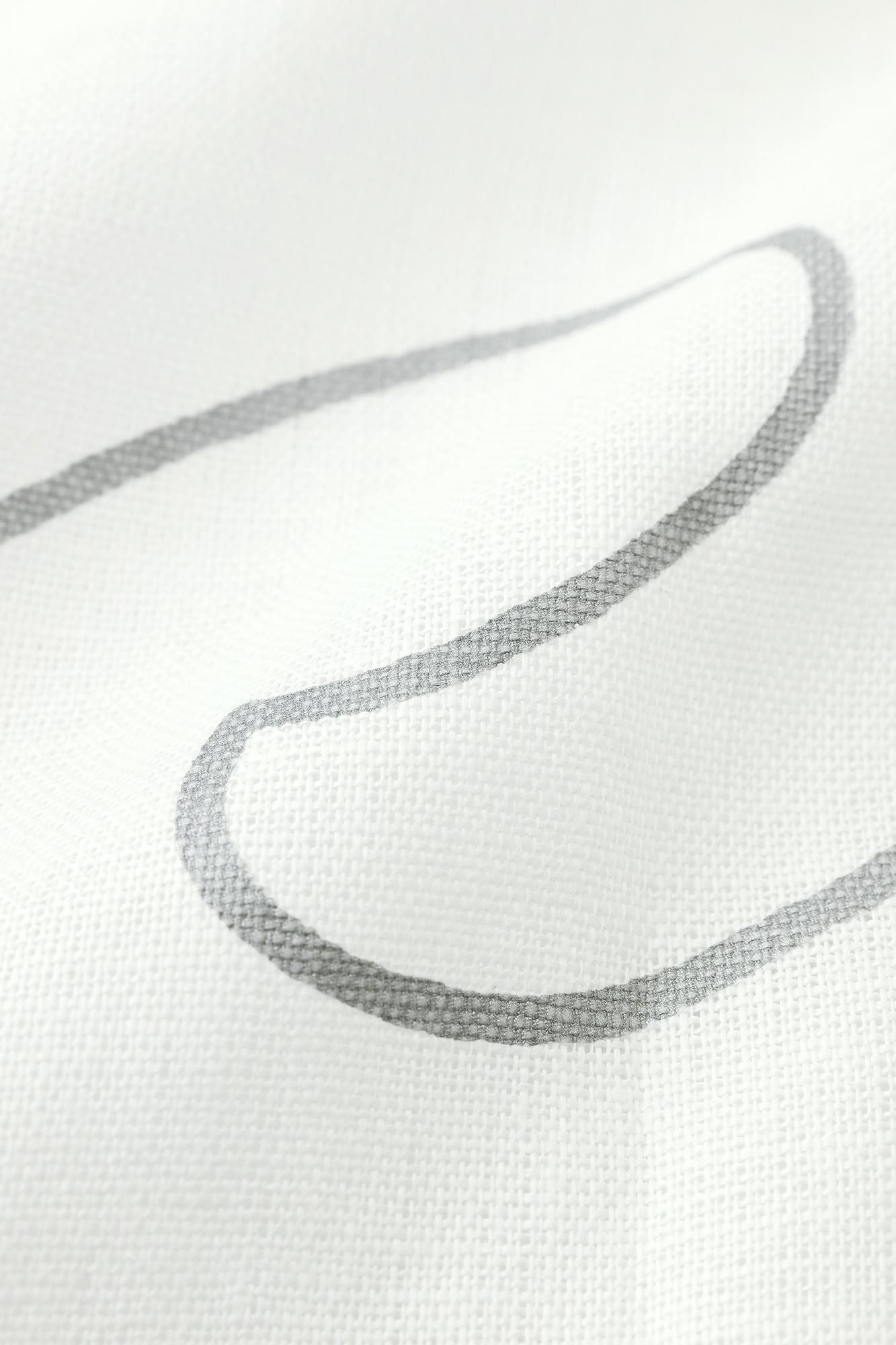 Jinbaori Shoulder Tuck Long / White Many Waves