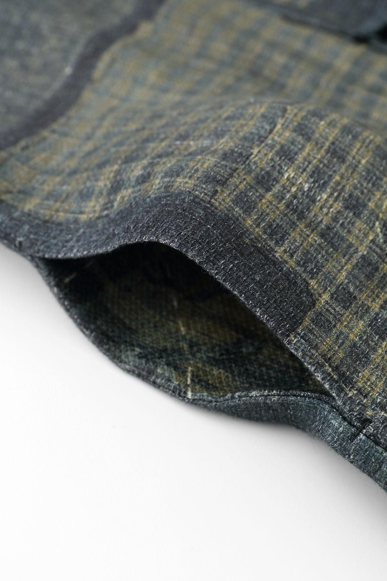 麻 袢纏 長袖外套 短外套 單(hito)/BORO IJ