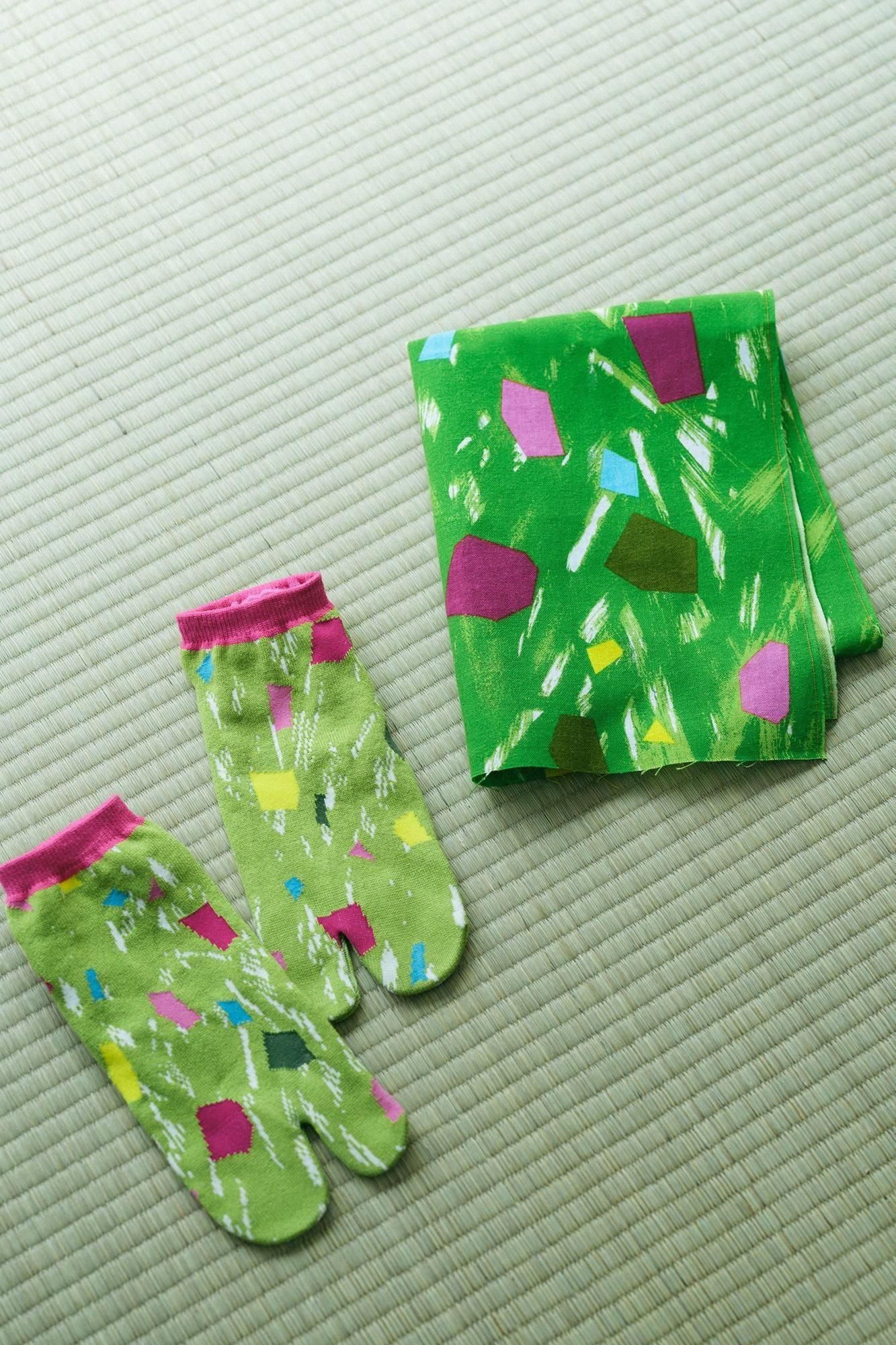 Ise cotton textile tenugui / sayakeshi