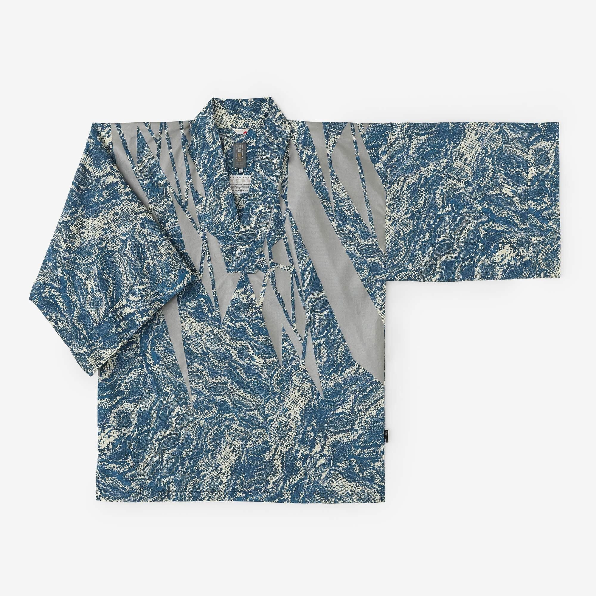 缎纹 (fuuubi) 内衣 (shini) 颈纹 (kubinukimonyo)/薄冰风景 (usurabigeshiki) 青金石 (ruli color)