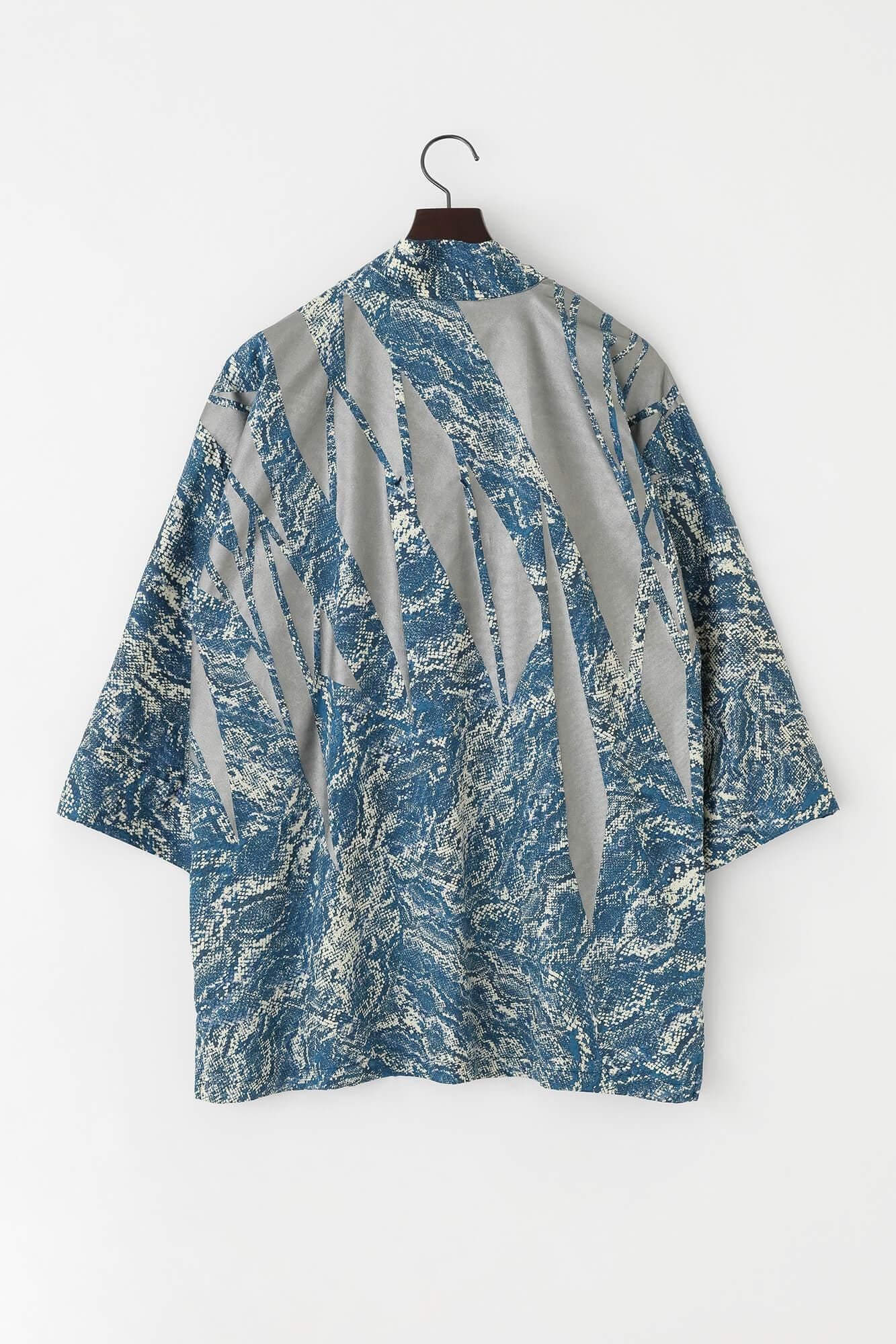 缎纹 (fuuubi) 内衣 (shini) 颈纹 (kubinukimonyo)/薄冰风景 (usurabigeshiki) 青金石 (ruli color)