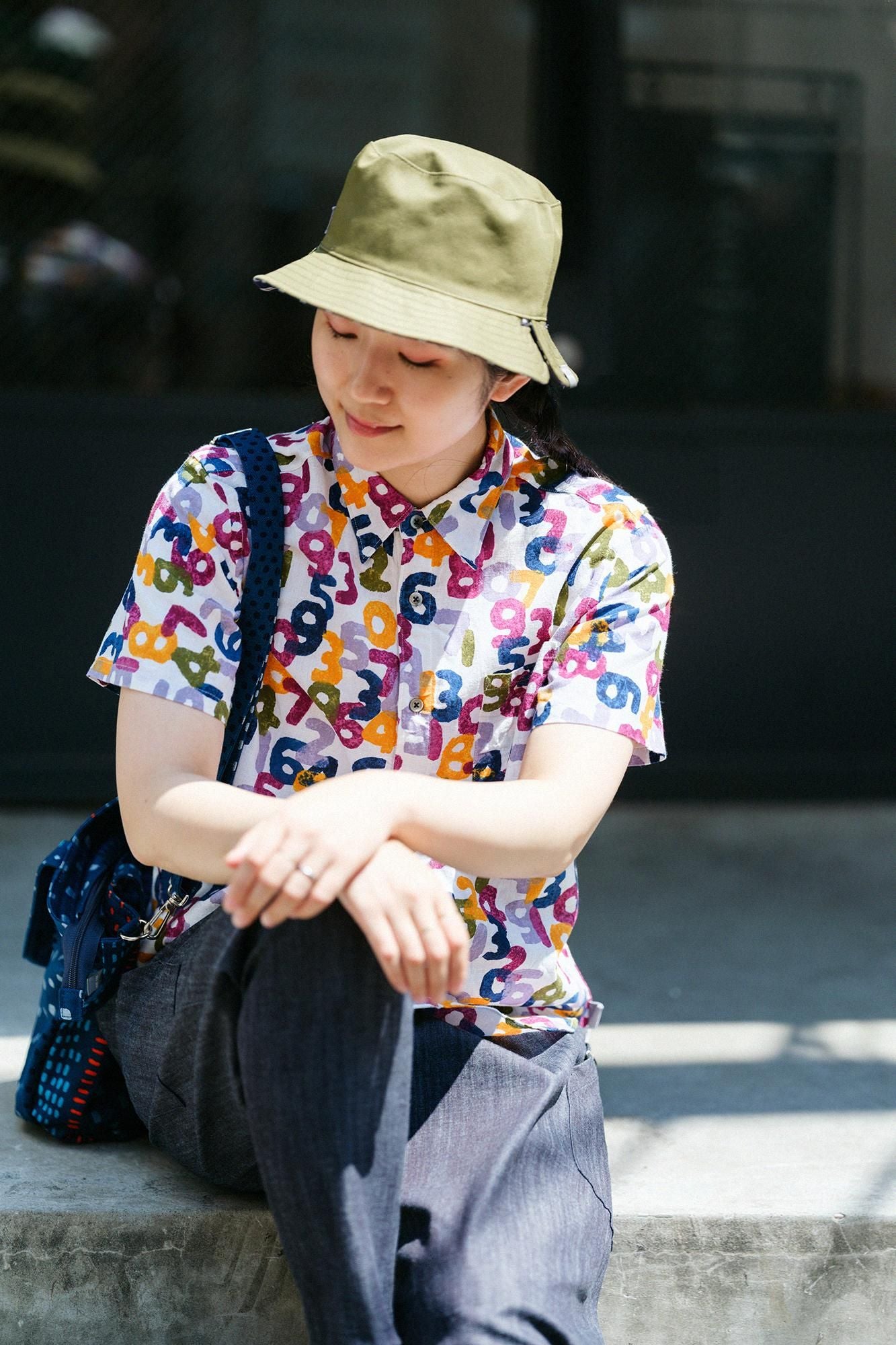 【官網限定】伊勢木棉文/短袖襯衫SO-SU-U十數繽紛秋收