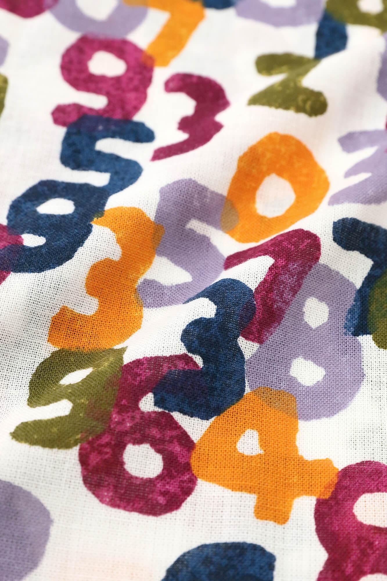 【官網限定】伊勢木棉文/短袖襯衫SO-SU-U十數繽紛秋收