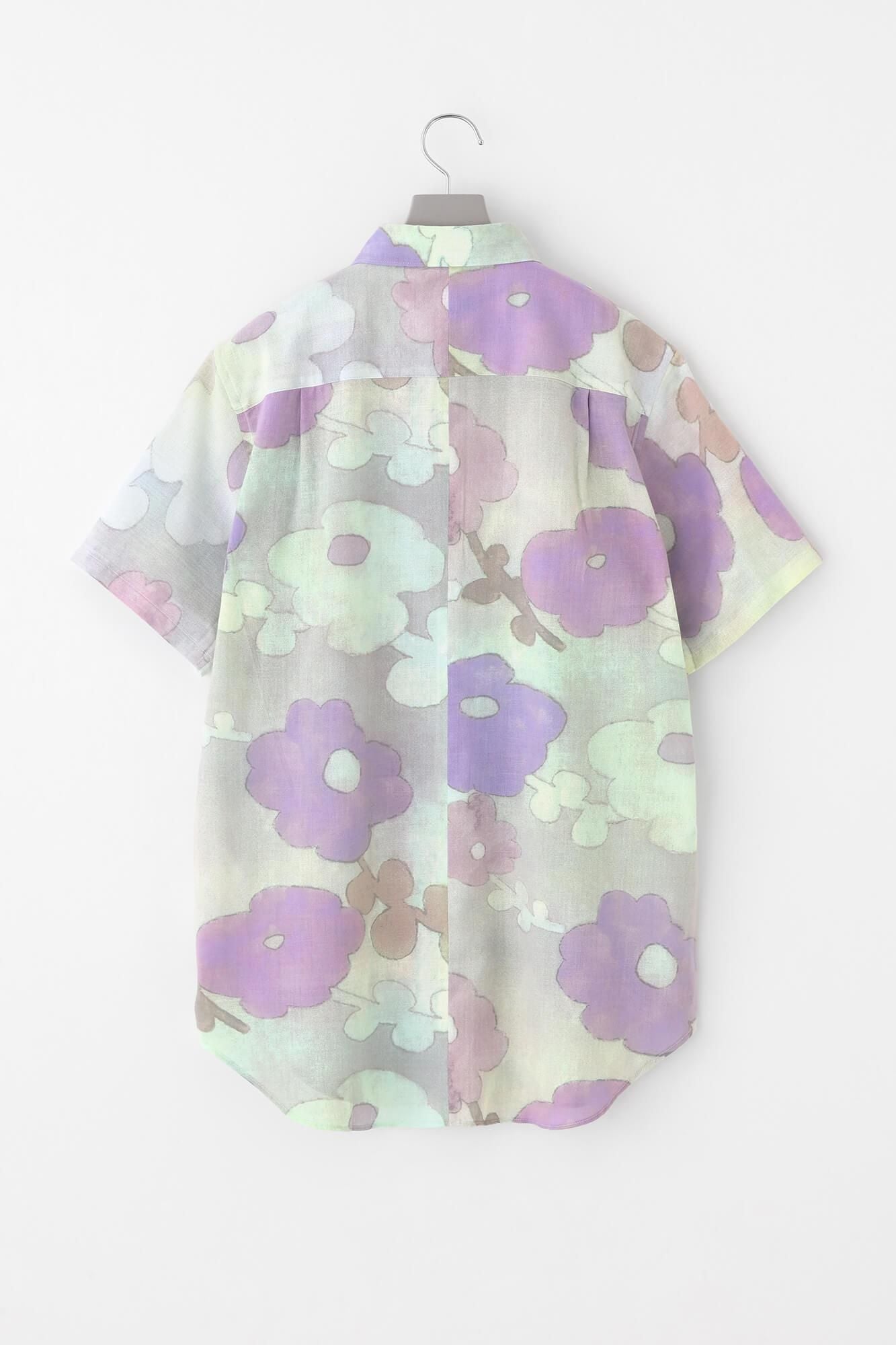 【net限定】伊勢木綿 文(ぶん) 半袖シャツ/おもかげ