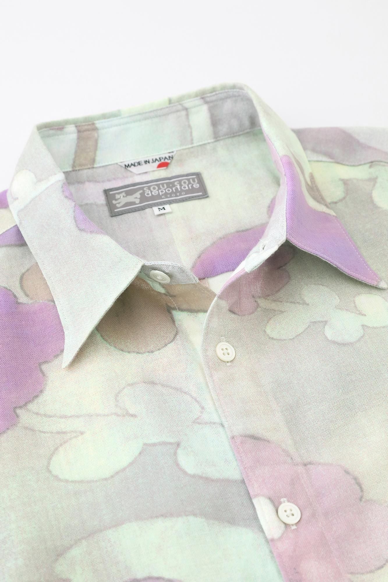 【net限定】伊勢木綿 文(ぶん) 半袖シャツ/おもかげ