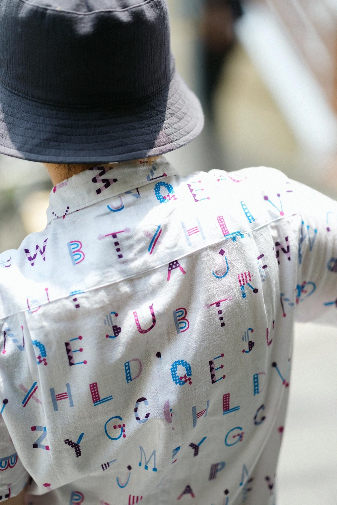 【net limited】Isemomen Cotton Bun// Short Sleeve Shirt YO-U-MO-JI in Special Day