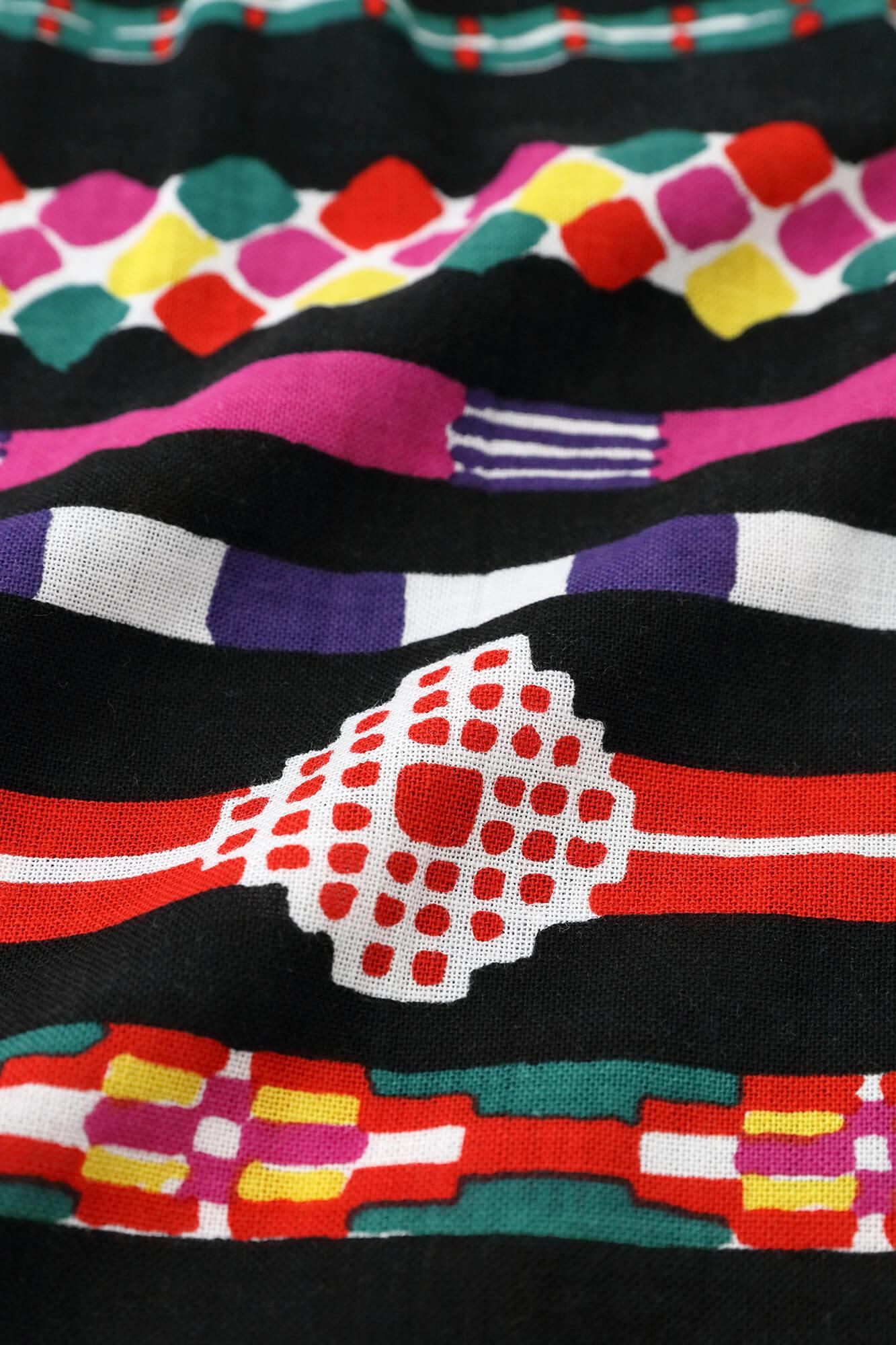 【官網限定】伊勢木棉文/.短袖襯衫編繩