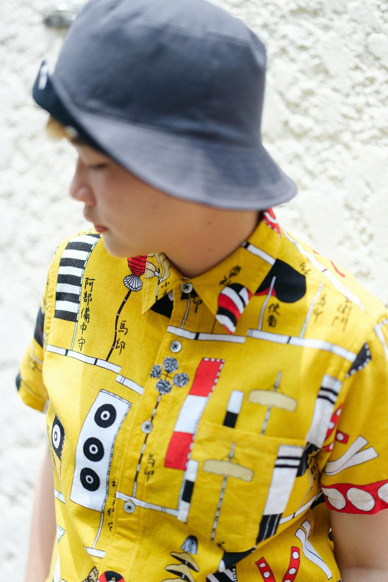 【online한정】이세모멘 분 반팔셔츠/꽃장식(Shoshoseikizu)