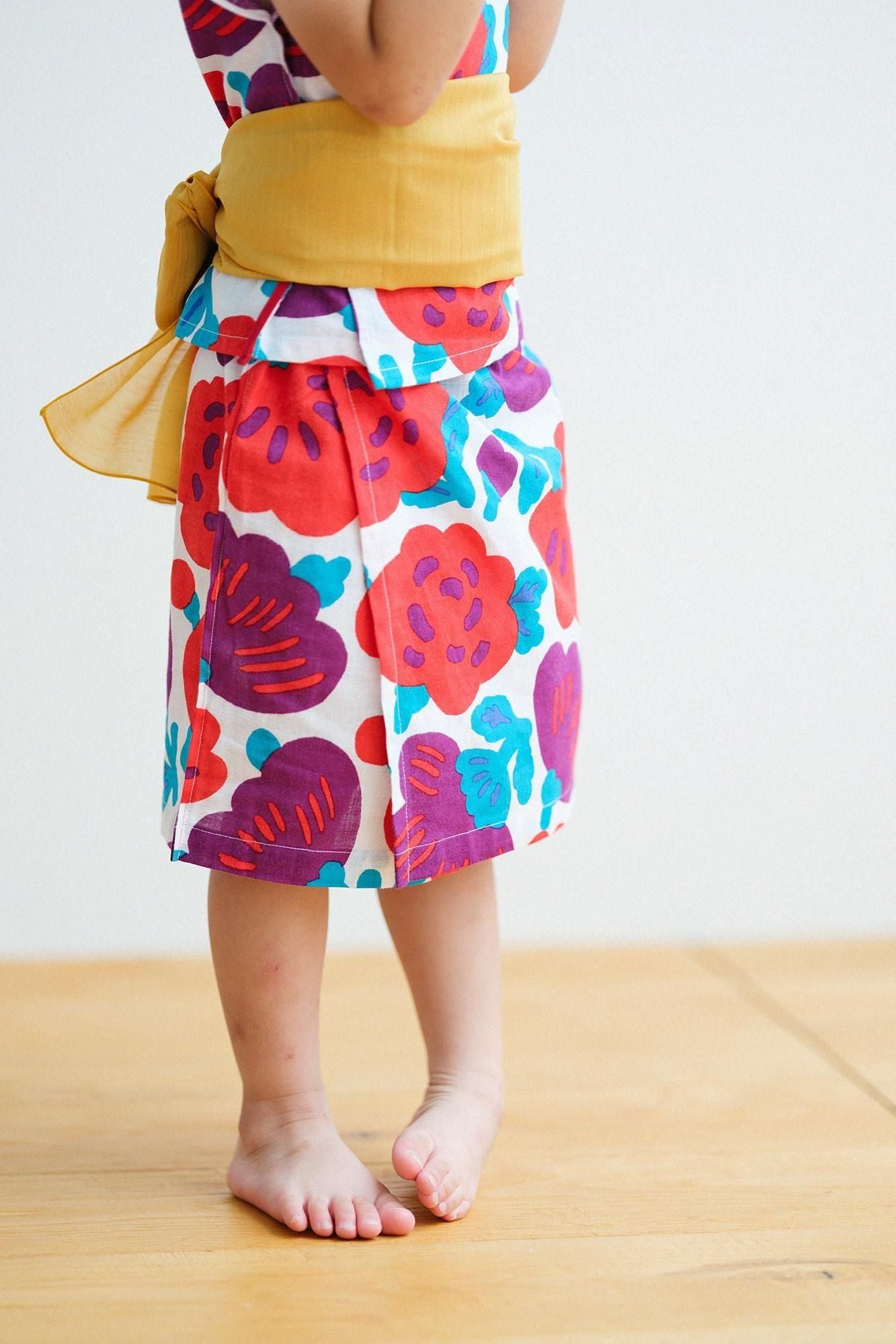 ●伊勢木棉(與heko obi簡易浴衣/ Hanakko