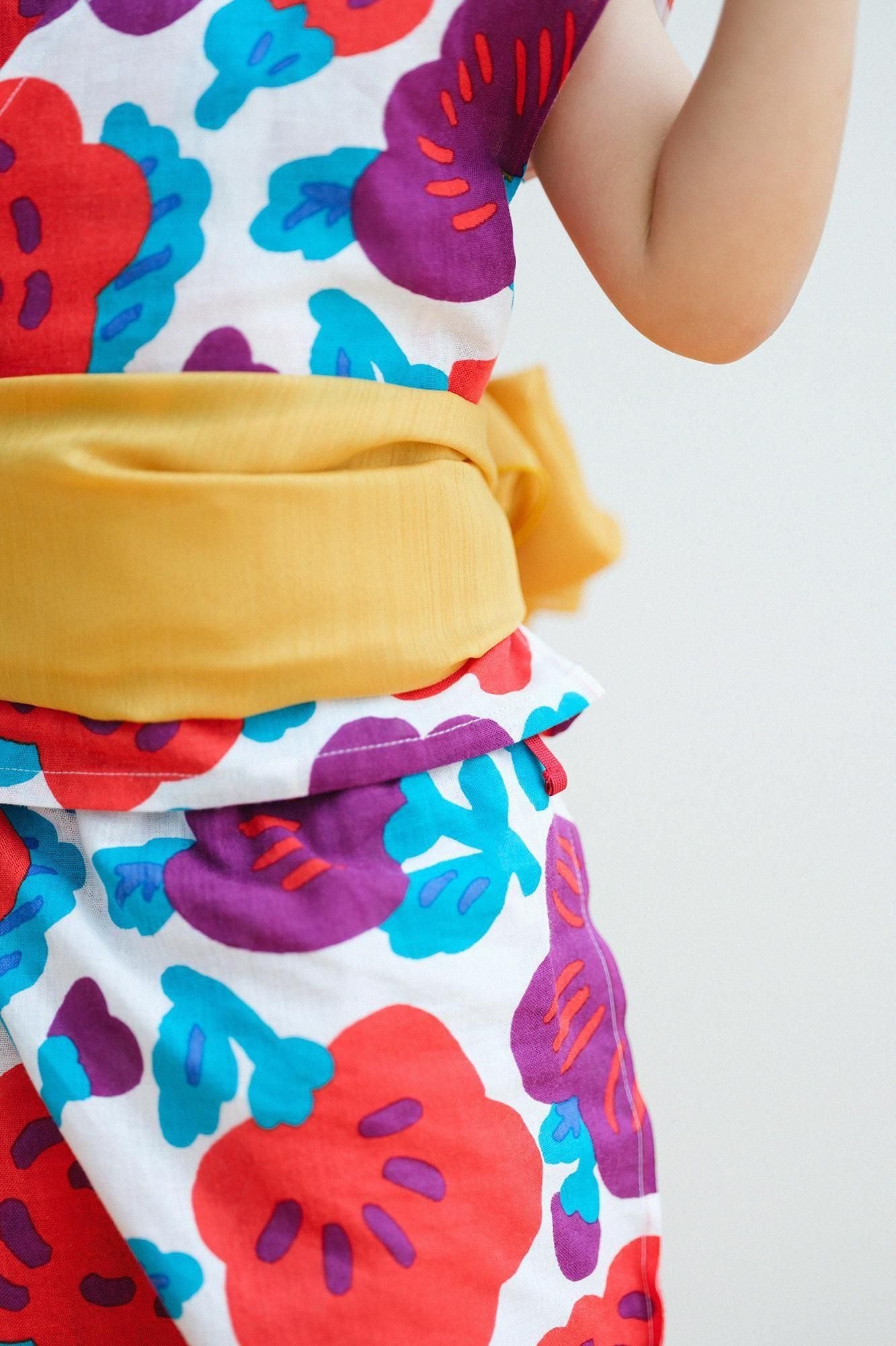 ●伊勢木棉(與heko obi簡易浴衣/ Hanakko