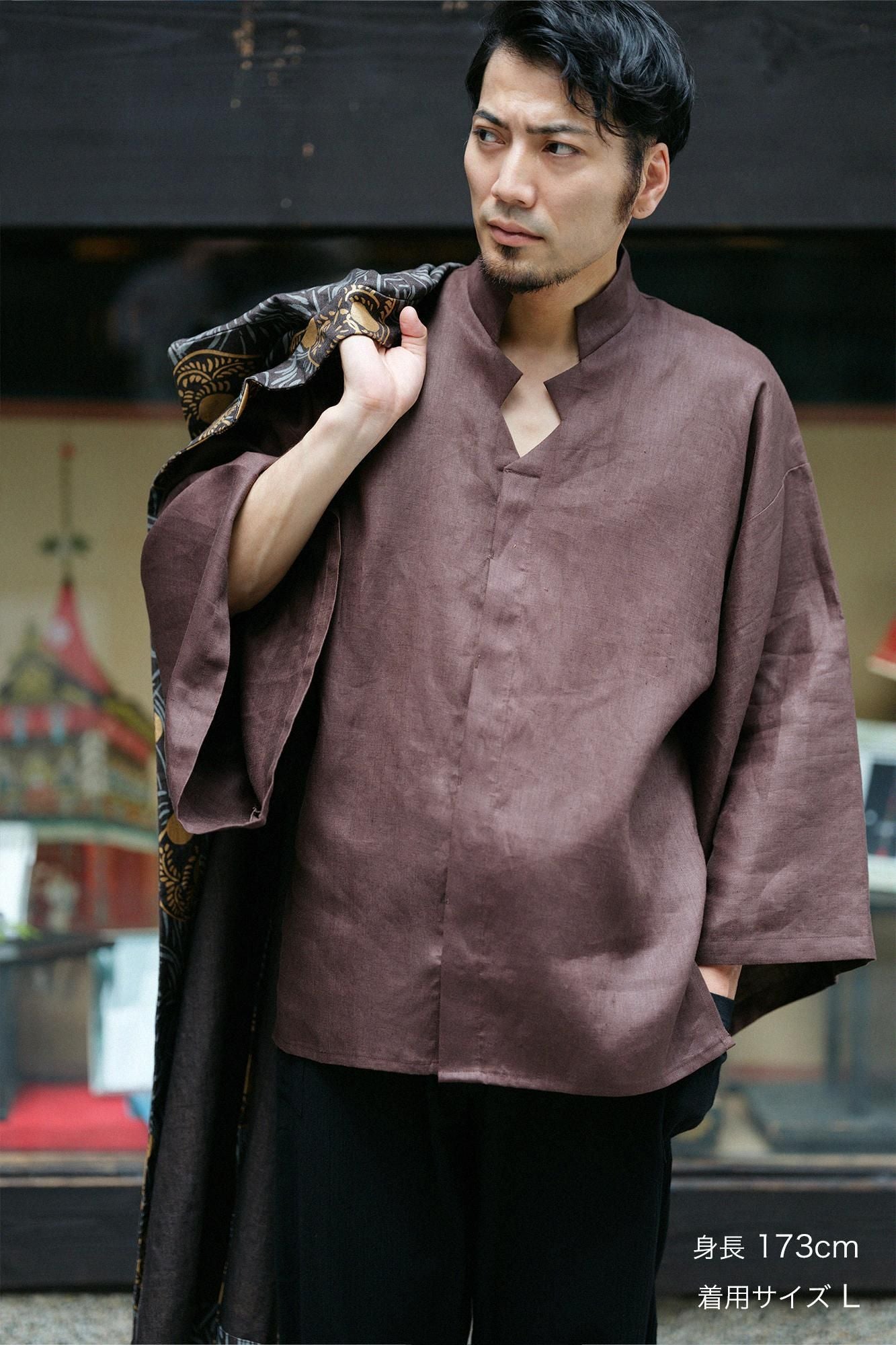 麻 信秀草衣(しんしゅうそうい) 上(うえ)/憲法色(けんぽういろ)