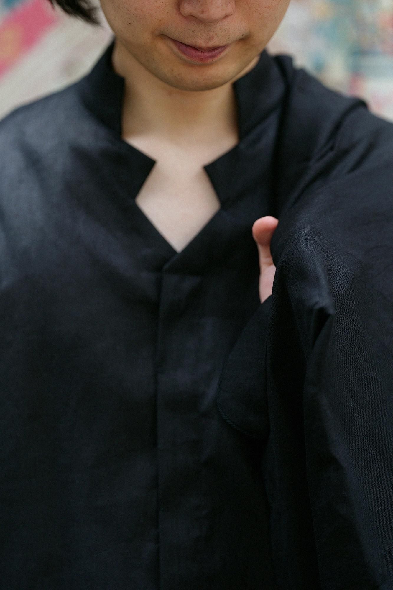 麻 信秀草衣(しんしゅうそうい) 上(うえ)/濡羽色(ぬればいろ)2