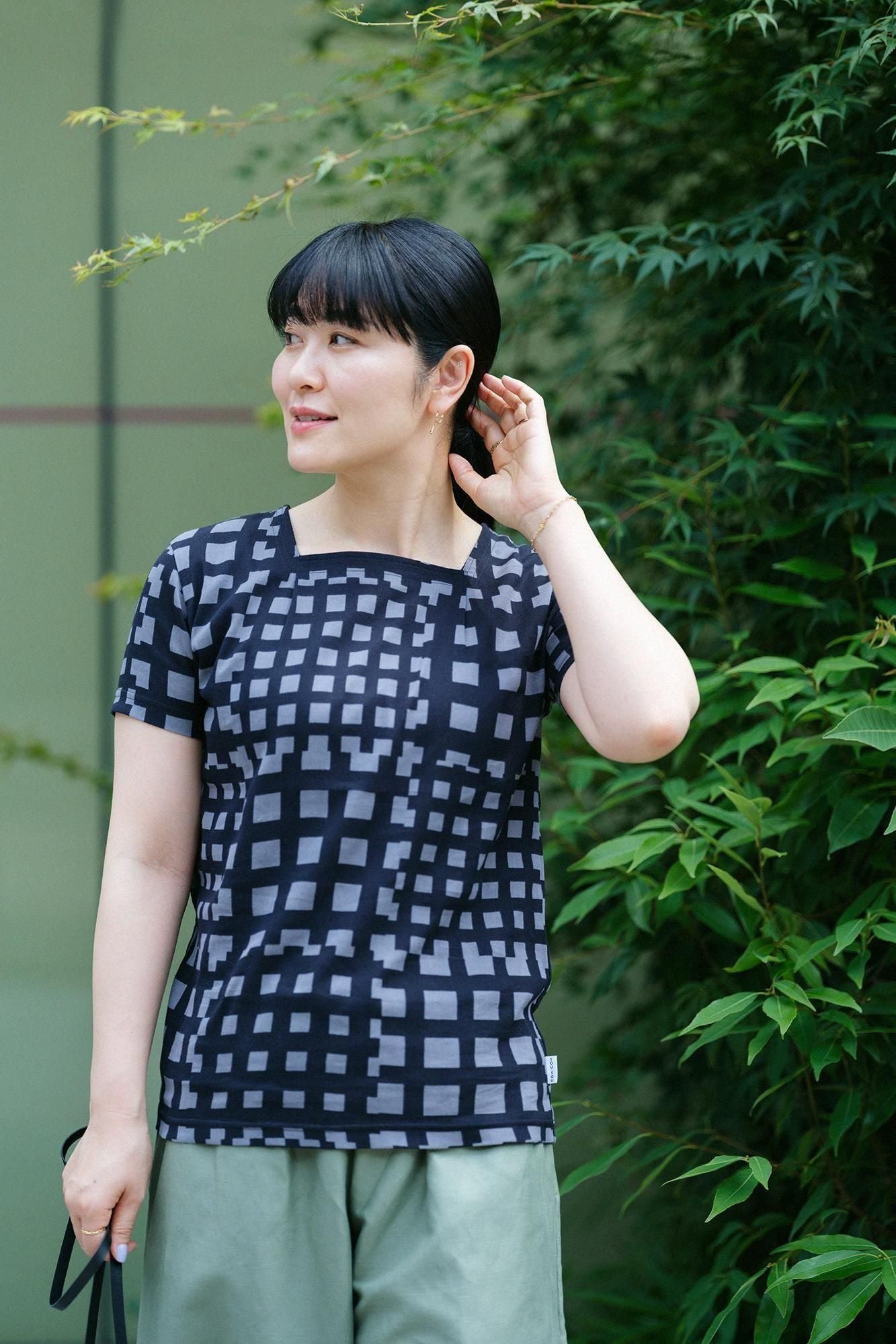 takashima chiku 40/40风吉班短袖/takeyarai