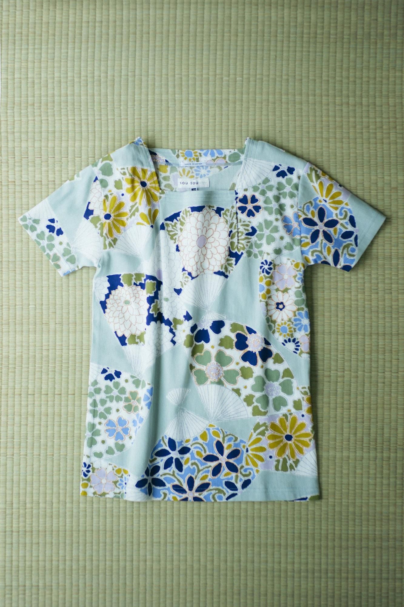 takashima chiku 40/40风吉班短袖/风扇yanagi nezu