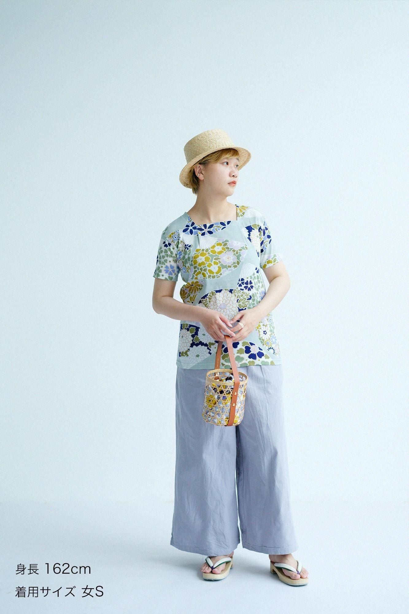 takashima chiku 40/40风吉班短袖/风扇yanagi nezu