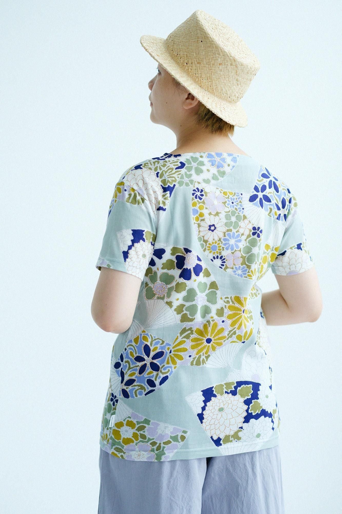 takashima chiku 40/40风吉班短袖/风扇yanagi nezu