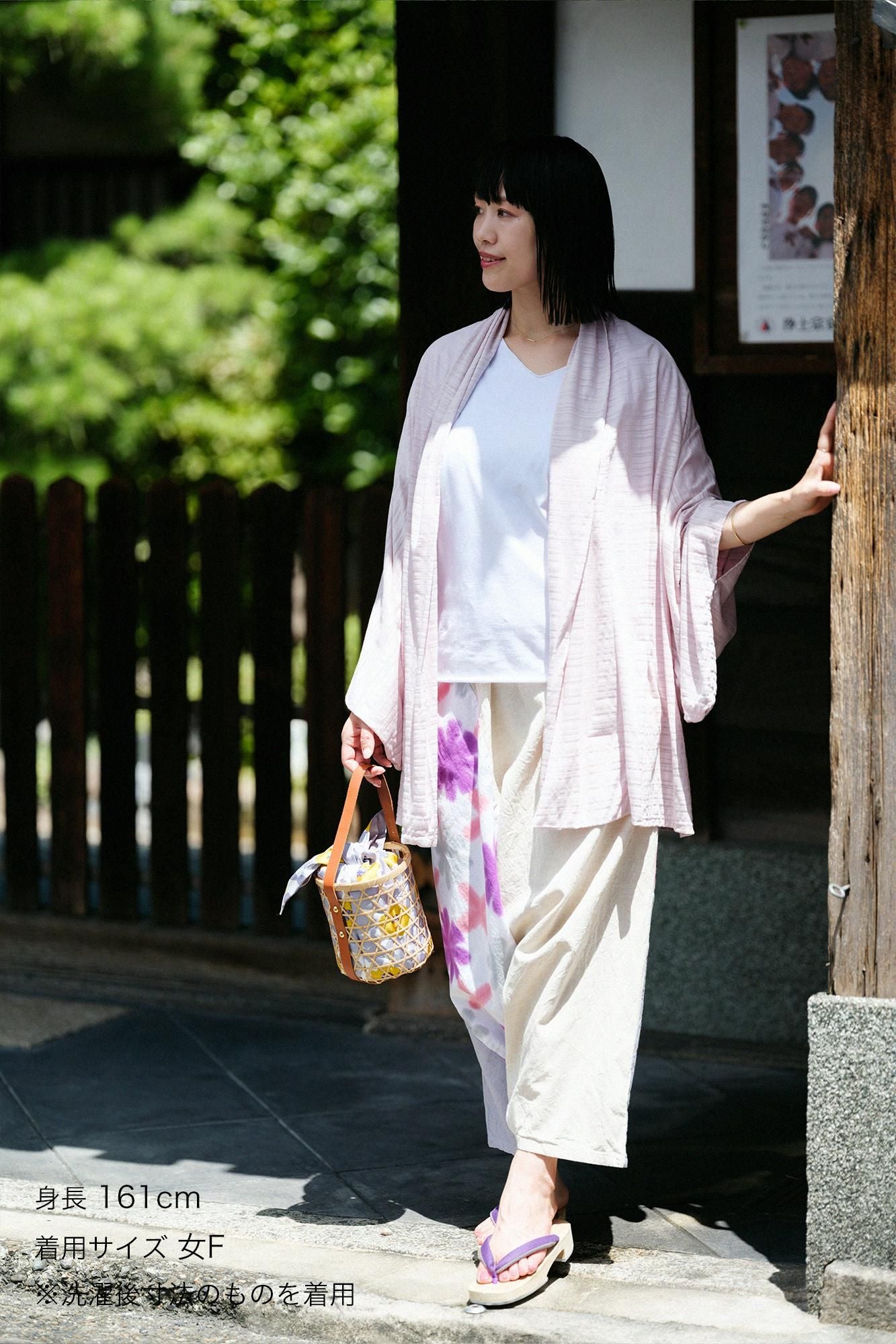 GIZA x Lyocell Jaquar Kosode Saya/薄樱岛