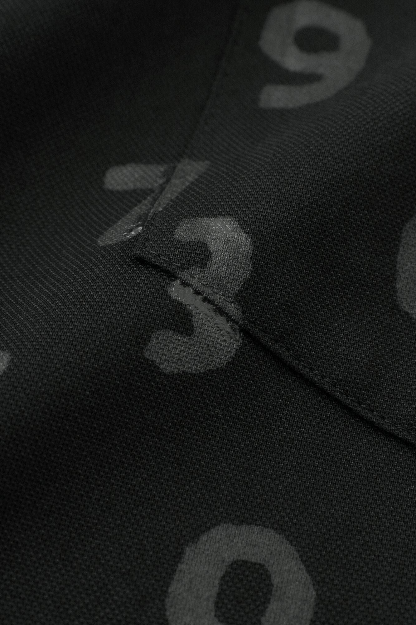 C/CM(R)カノコ 半袖ポケット BIG T/ブラック