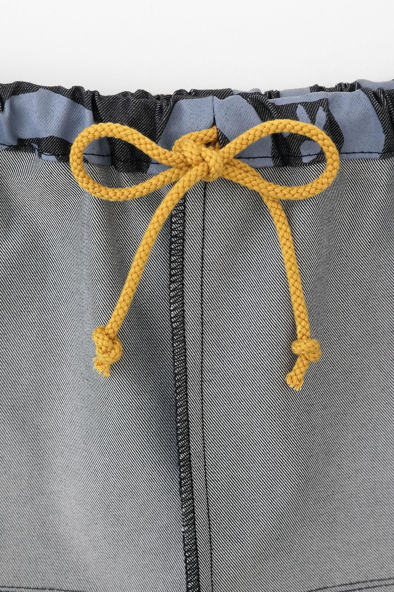 ●Men x Cool Motion (R)和服帶長褲/小貓處處深藍Moku