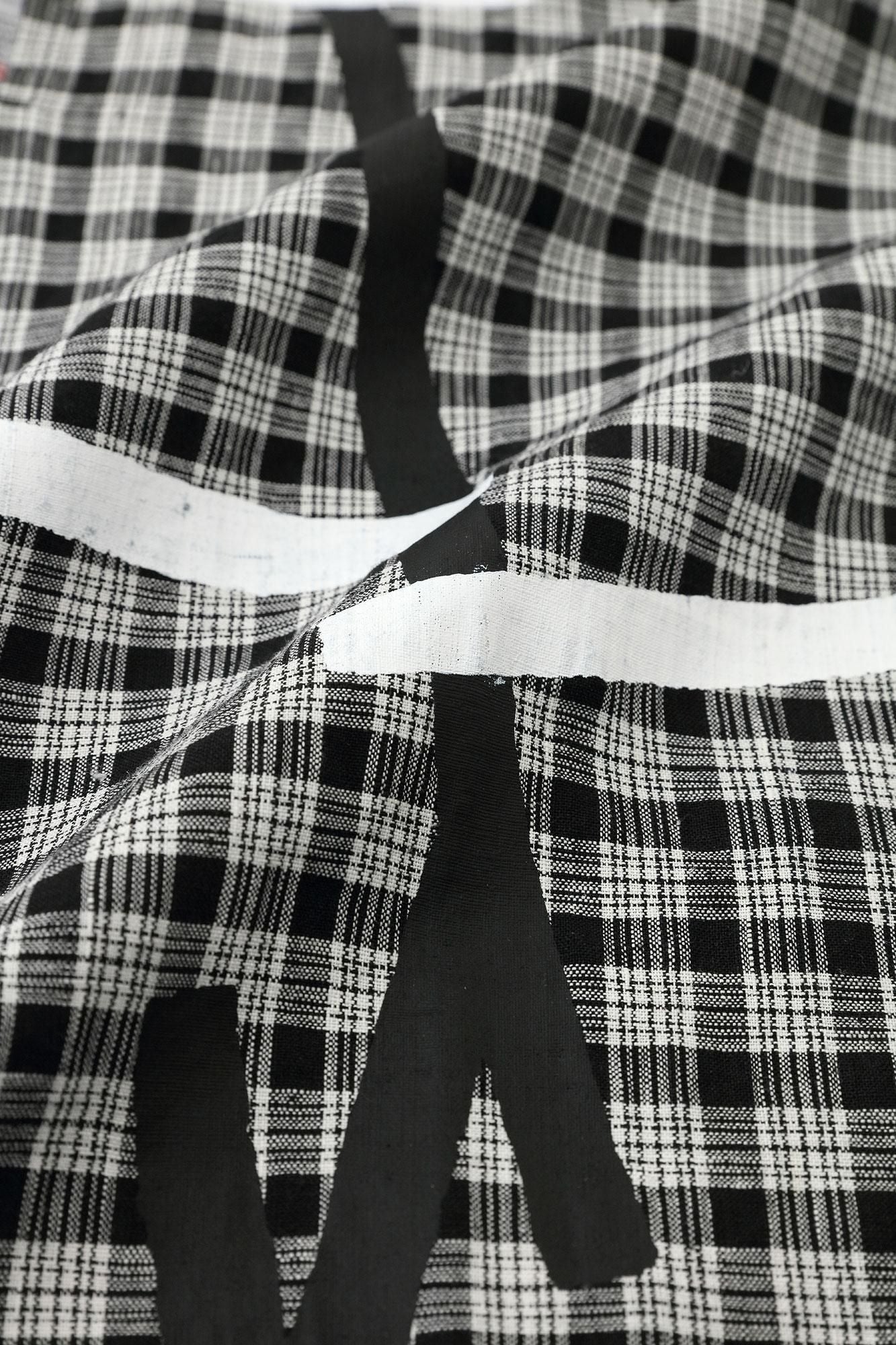 【net limited】hemp Rectangular Dress NiFutatsumi /Tobi(Kitobi)and Blank