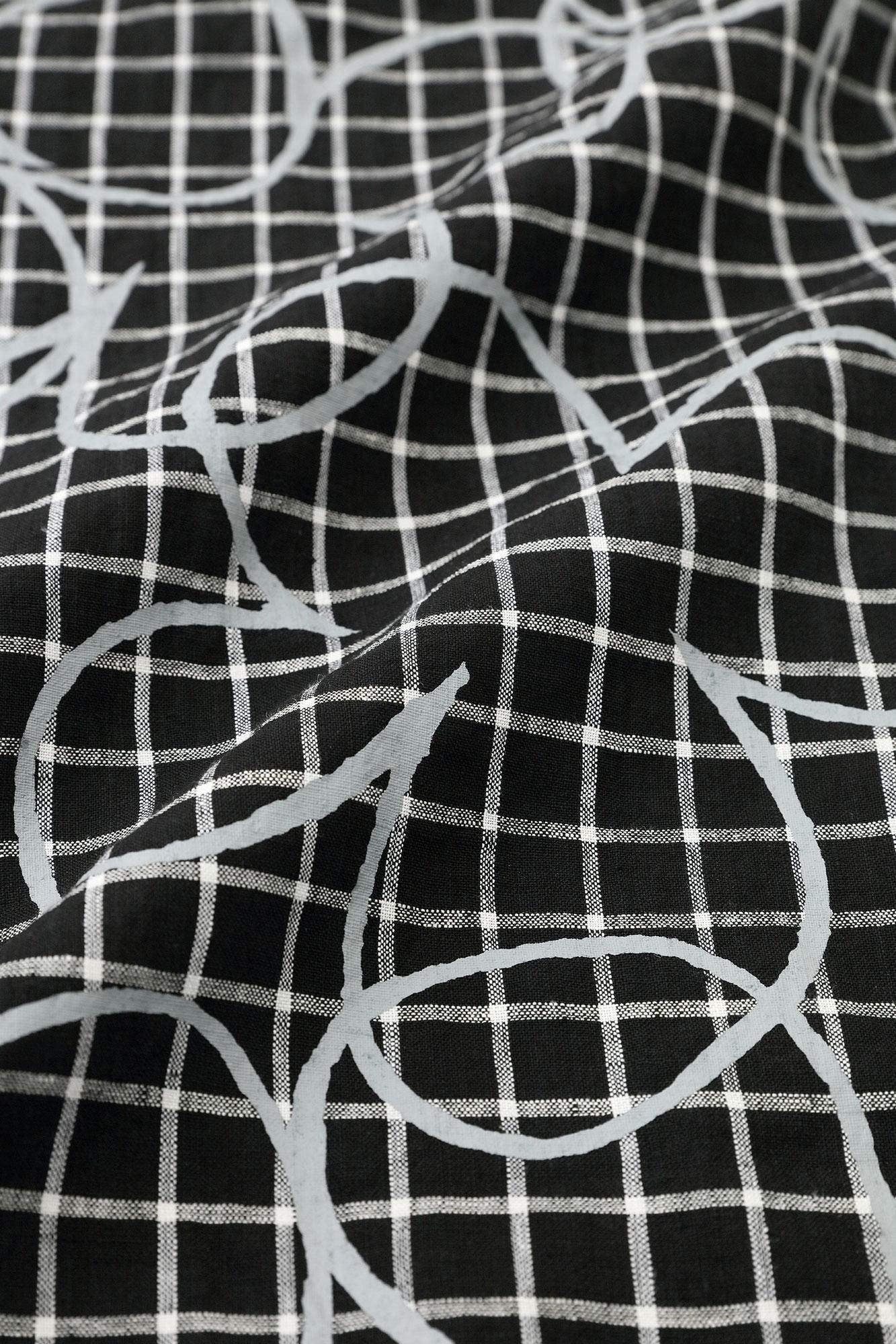 Linen Rectangular Dress Split Joint / Happiness