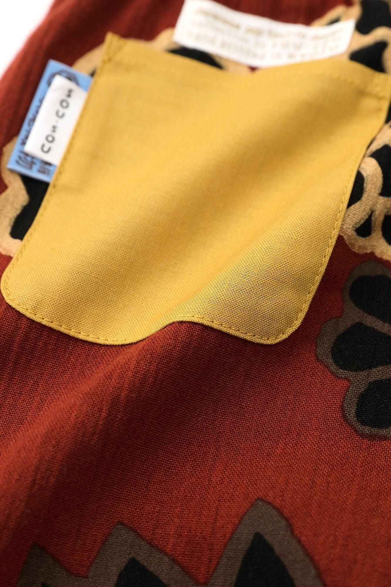 ●高島縮棉20/20童裝長褲 蕾/金襴緞子2