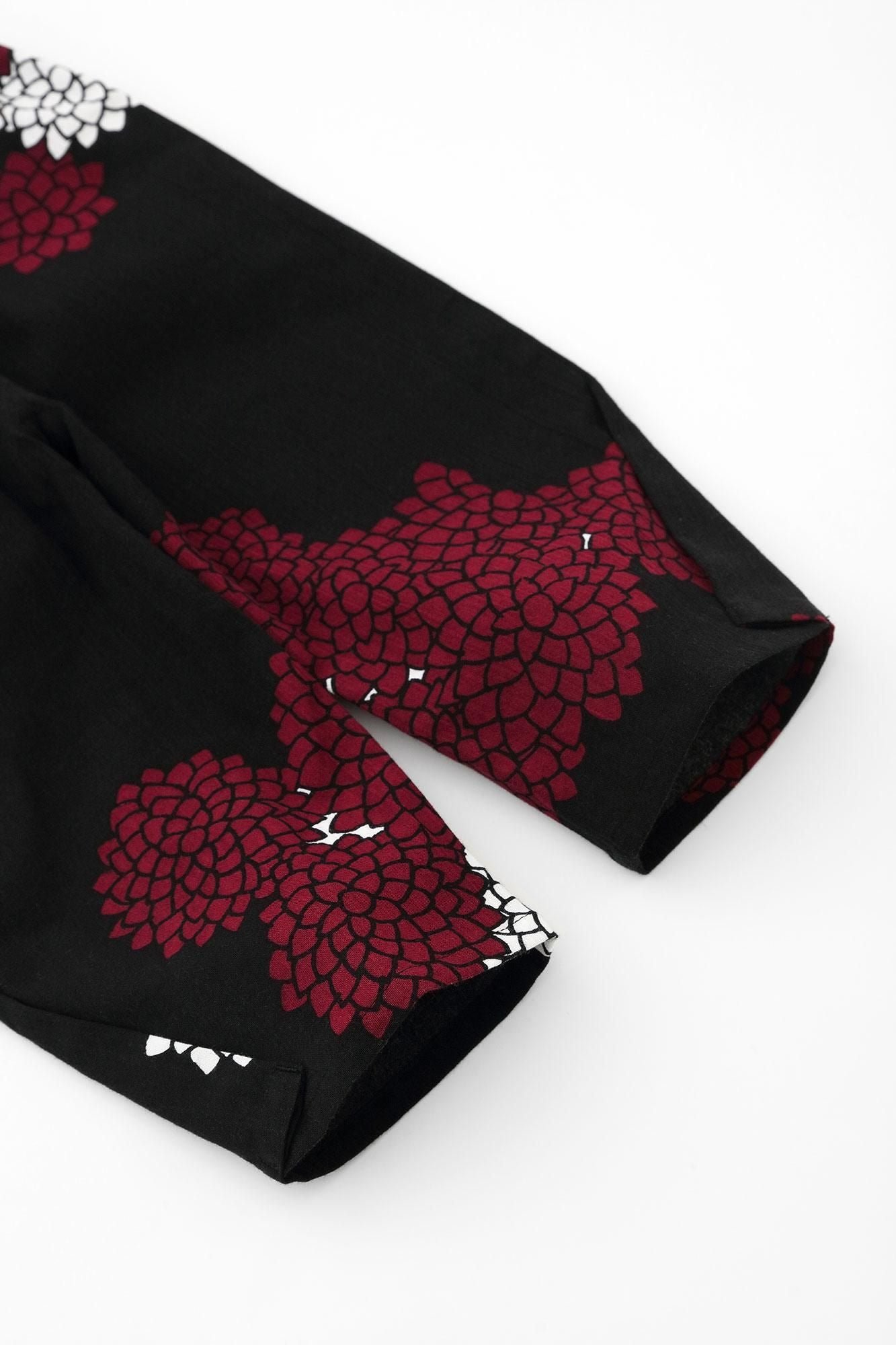 ●高島縮棉20/20童裝長褲 蕾/雲間菊