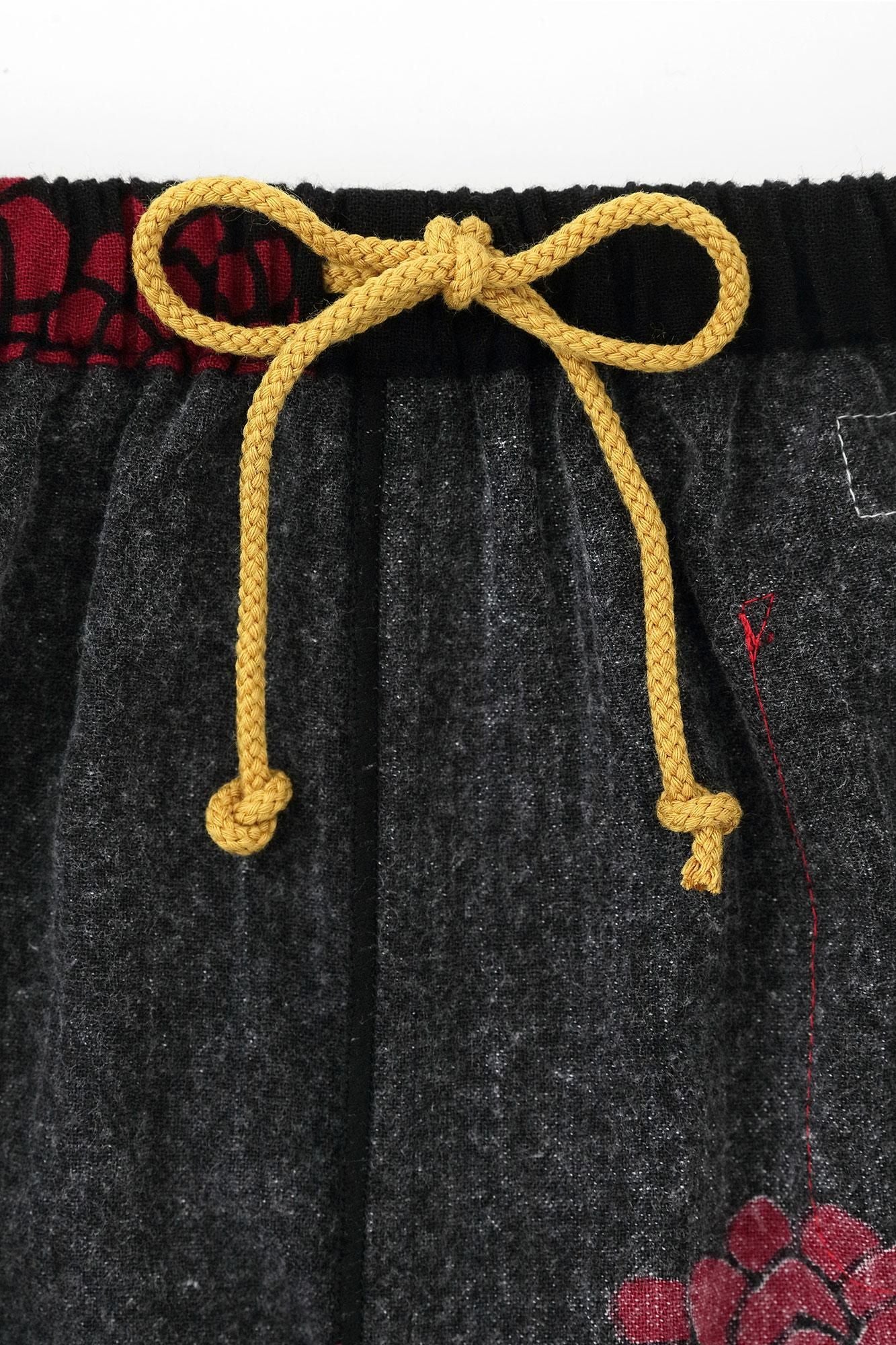 ●高島縮棉20/20童裝長褲 蕾/雲間菊